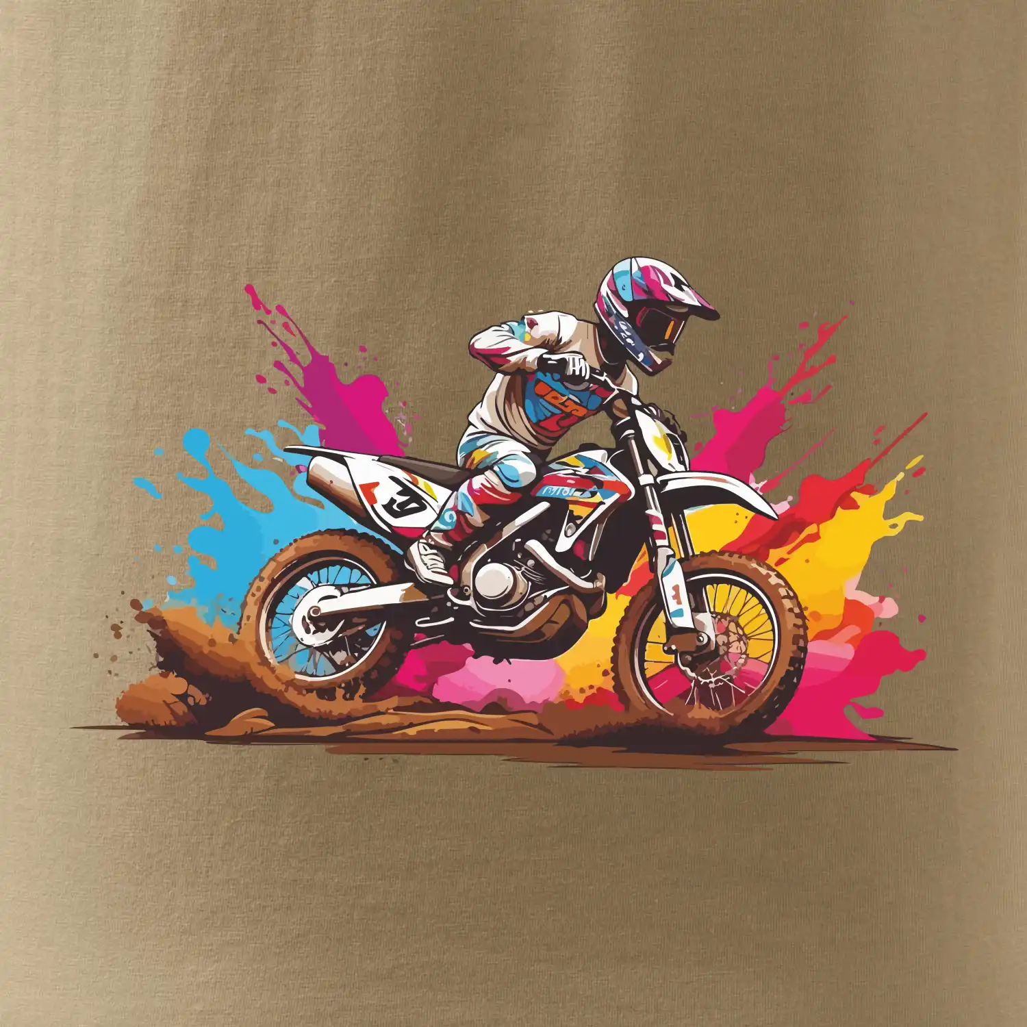 Cross motorka splash