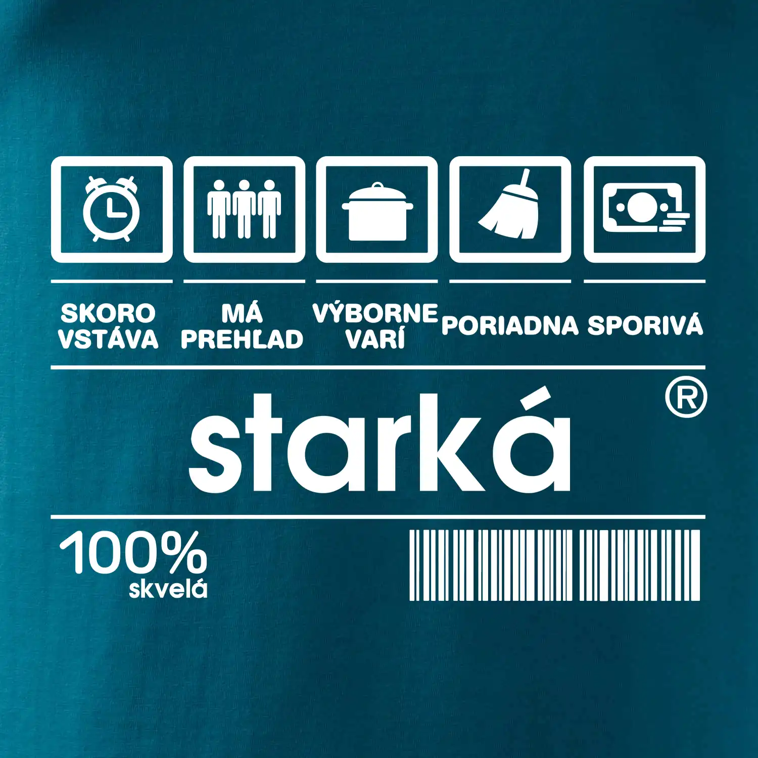 Čiarový kód - starká