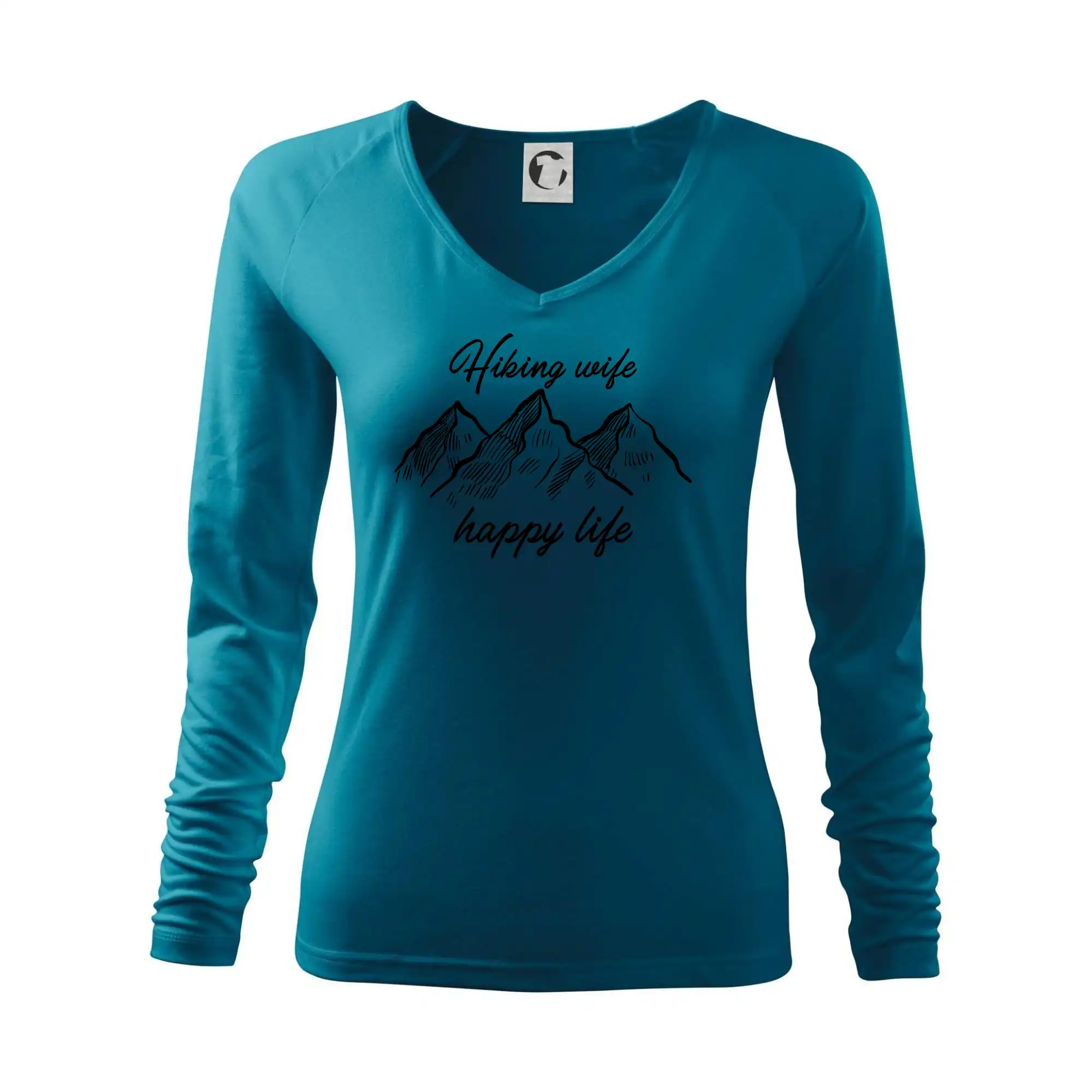 Hiking wife happy life