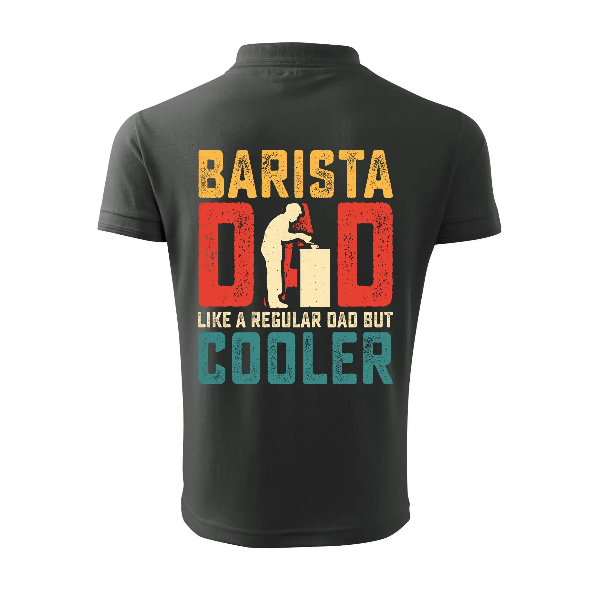 Barista dad like a regular dad but cooler