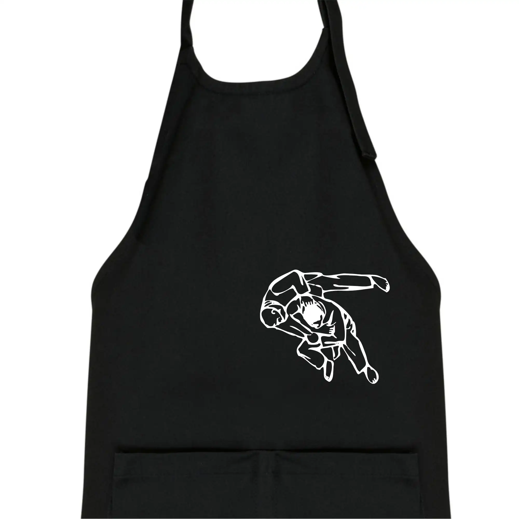 Judo nápis + postavy