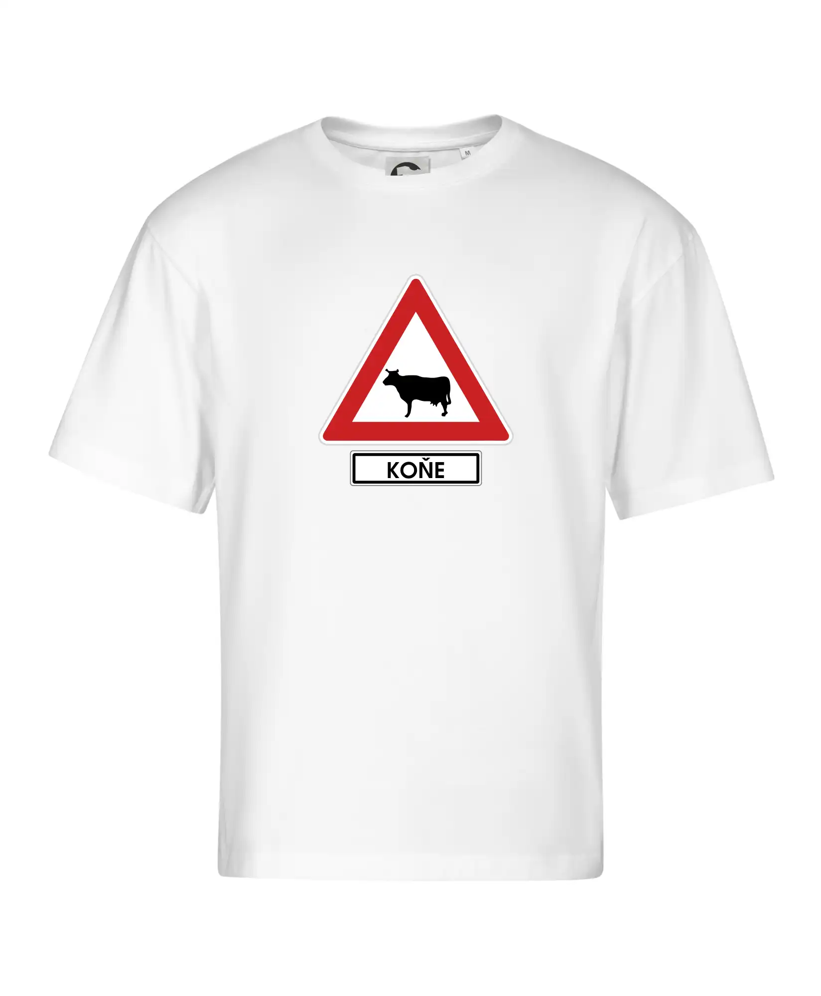 Dopravní značka - Pozor koně / kráva