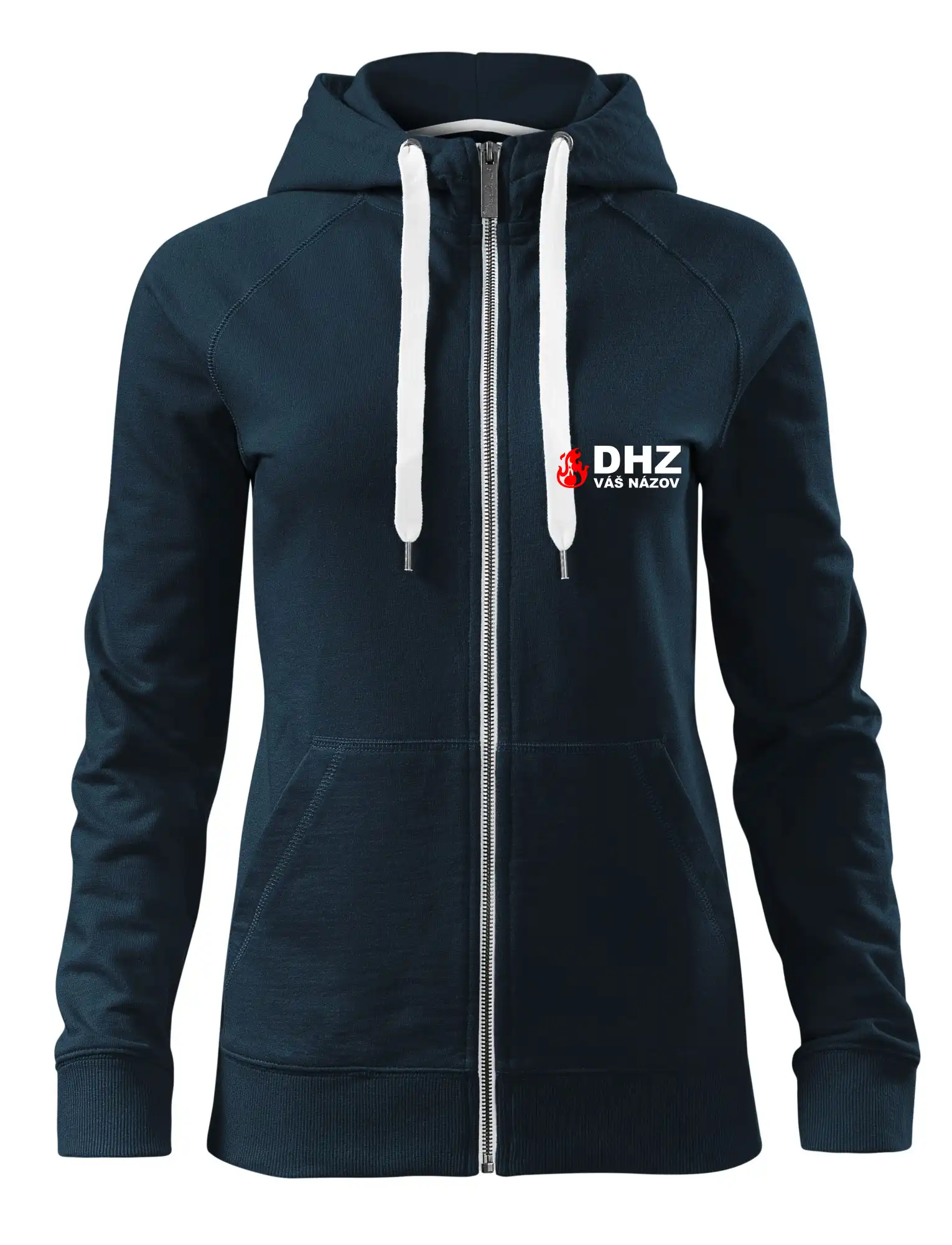 Originálne tričká pre hasičov - DHZ (oheň, názov sboru - vlastný nápis) - Voyage 451 - 100% bavlna