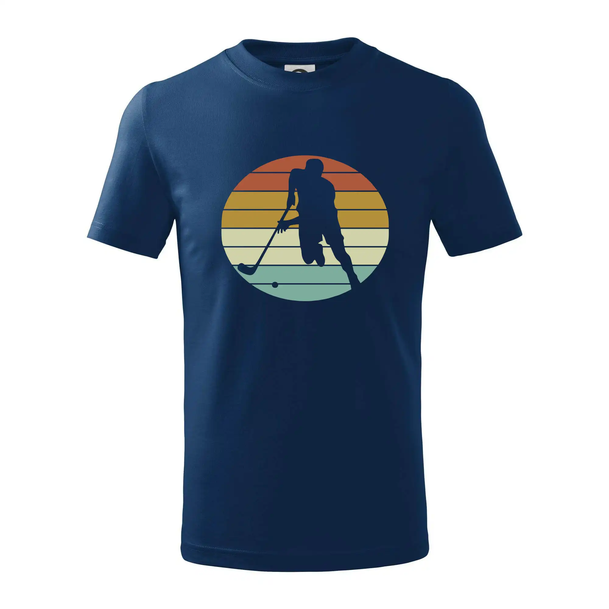Florbalové tričká - Floorball vintage - Tričko detské bavlnené