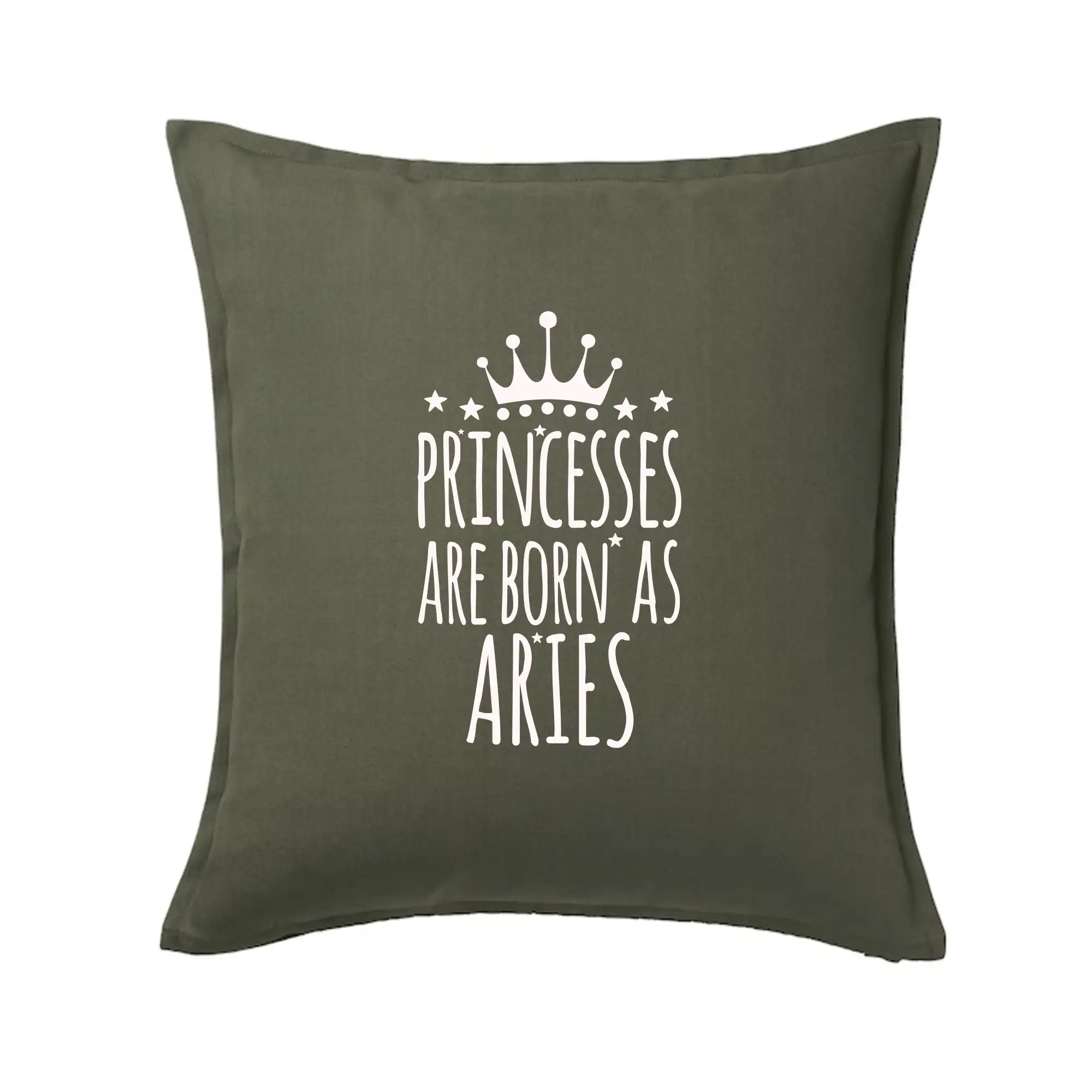 Tričká baran - Princesses are born as Aries - Baran - Vankúš 50x50