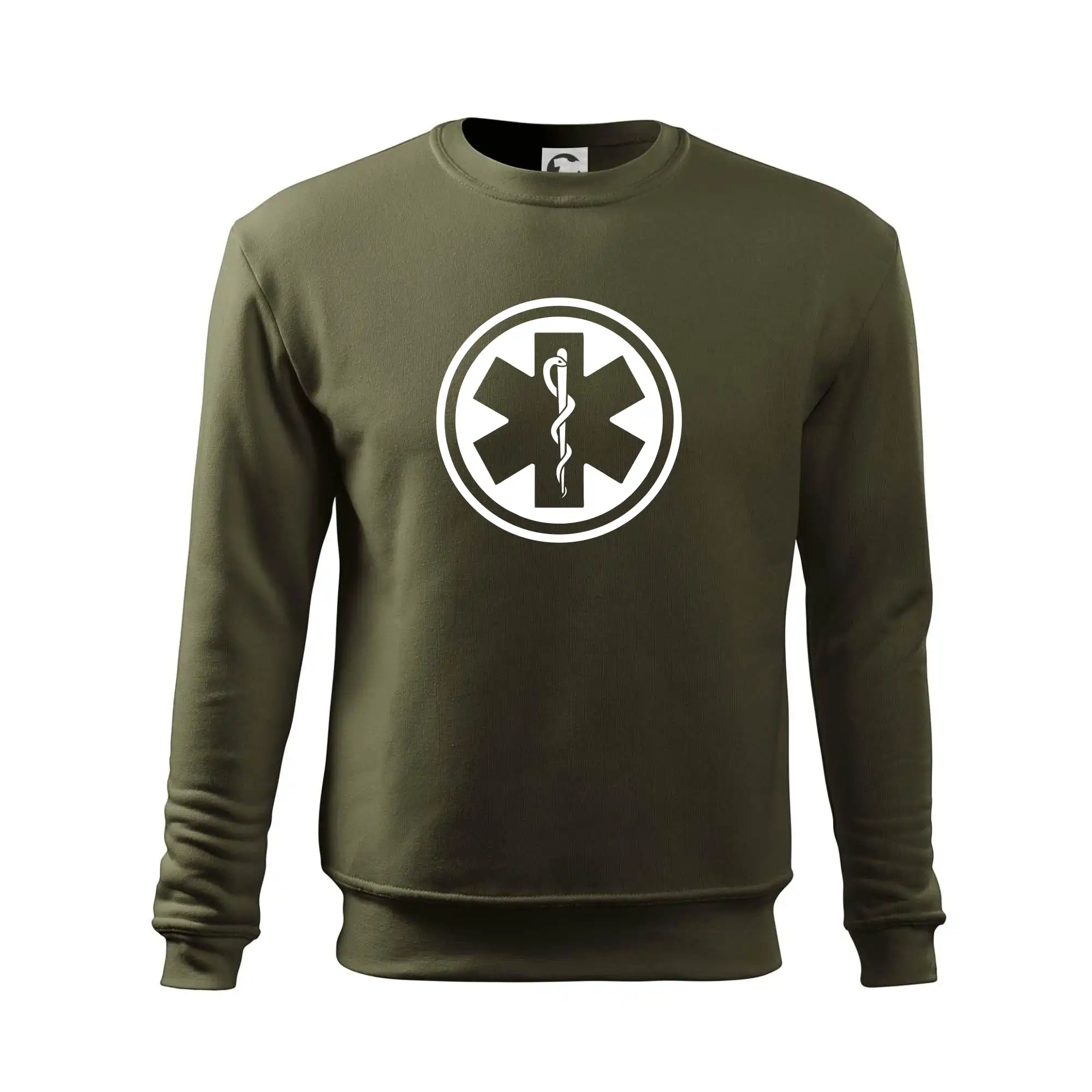 Tričká a mikiny pre záchranárov a lekárov - Kvalitné oblečenie pre zdravotníkov - Rescue logo samostatné guľaté - Mikina Essential pánska