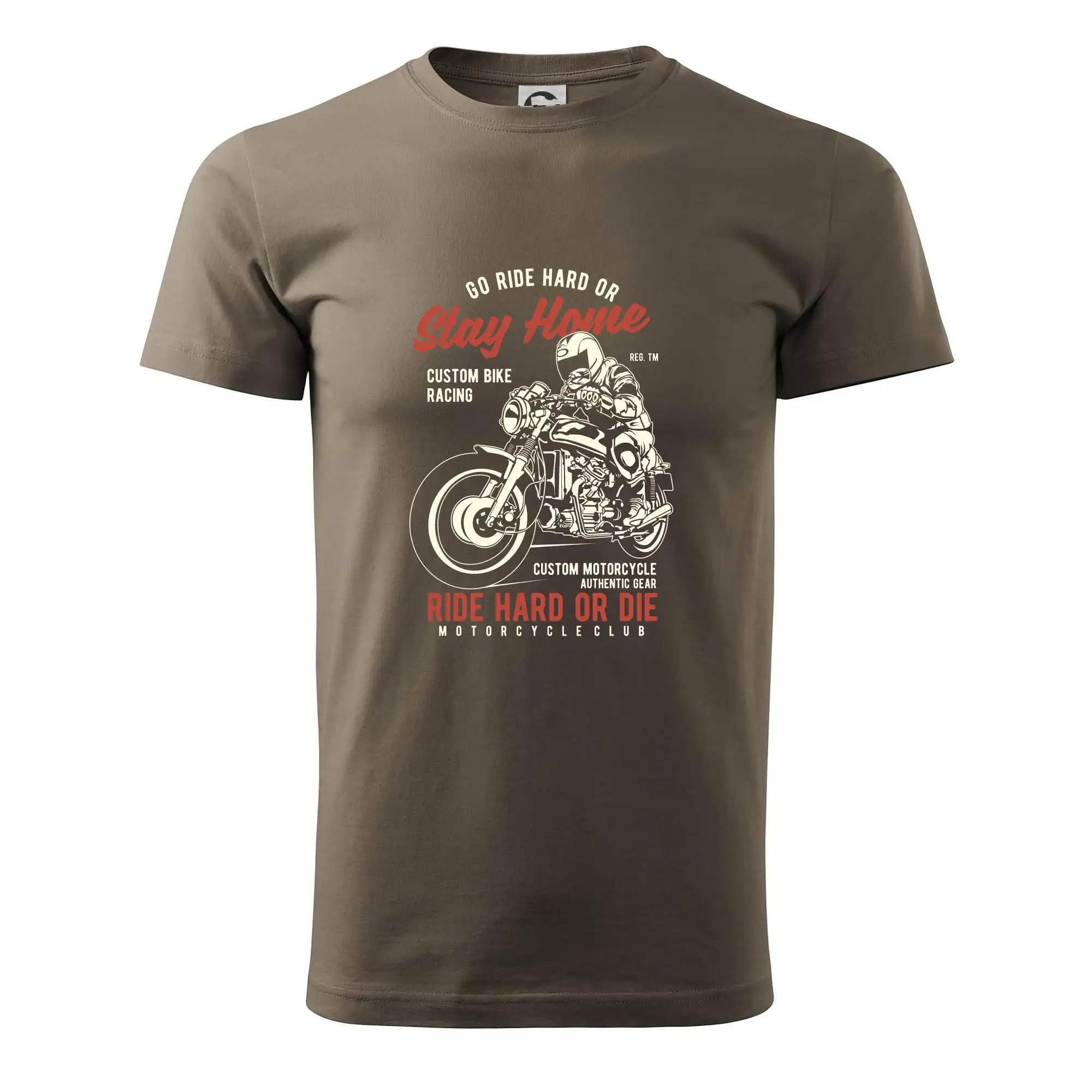Go Ride Hard - Pánske tričko nižšej gramáže