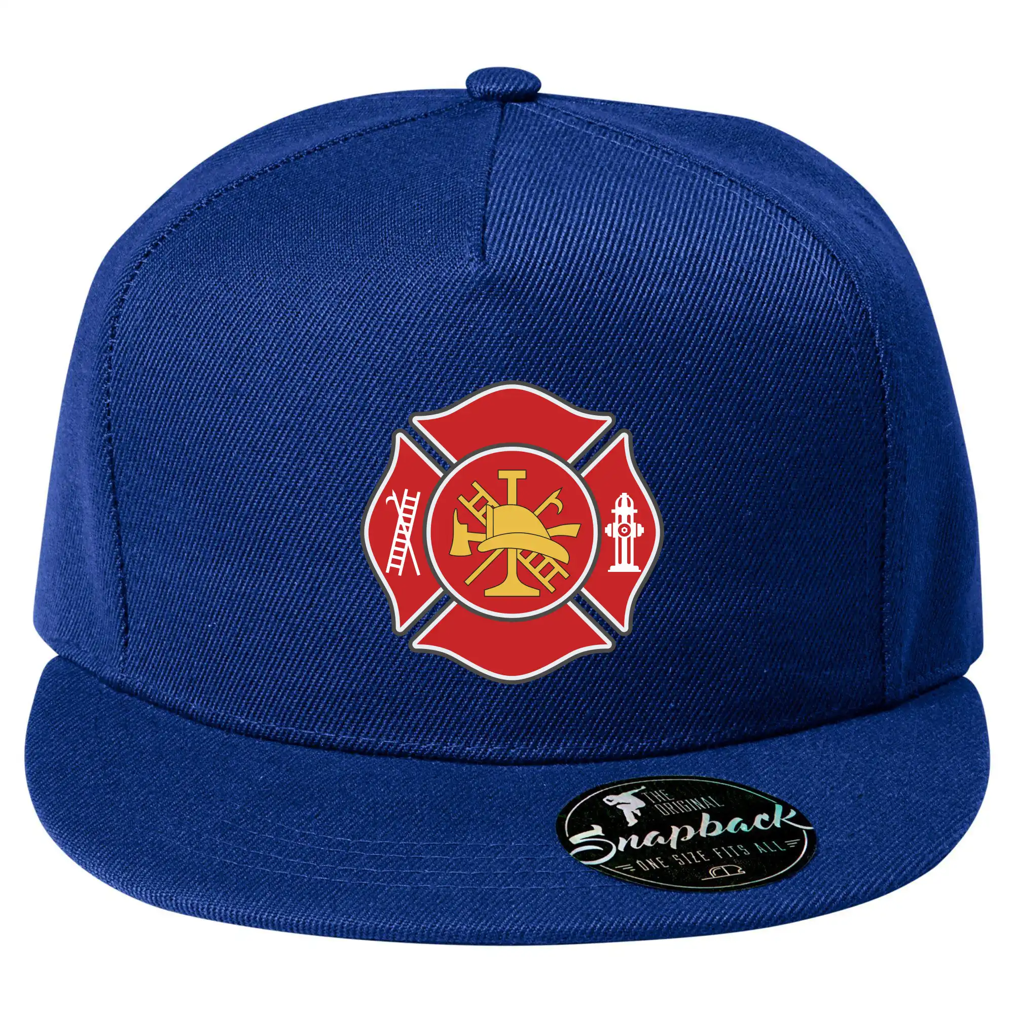 Fire department logo červené