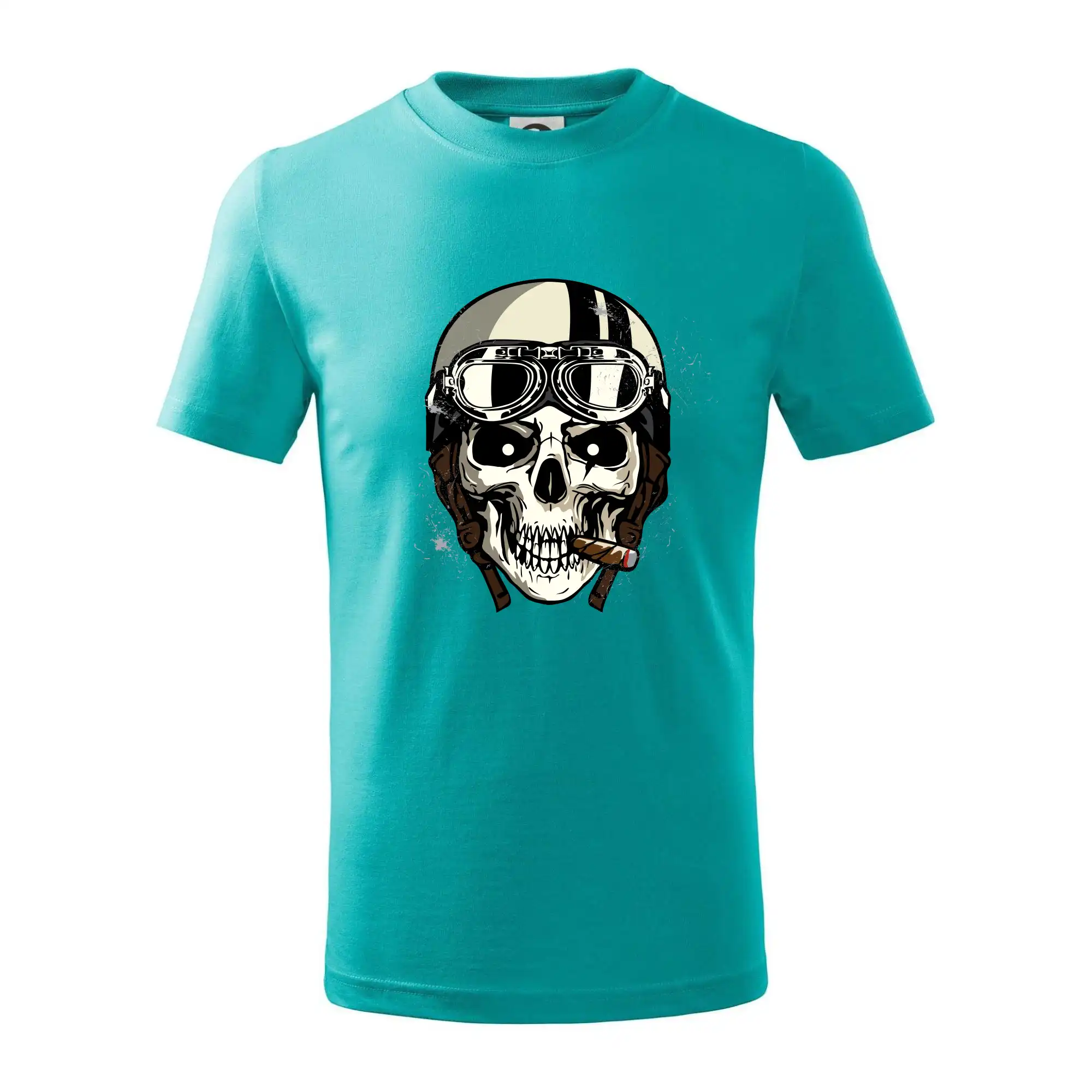 Motorkárska helma a cigara