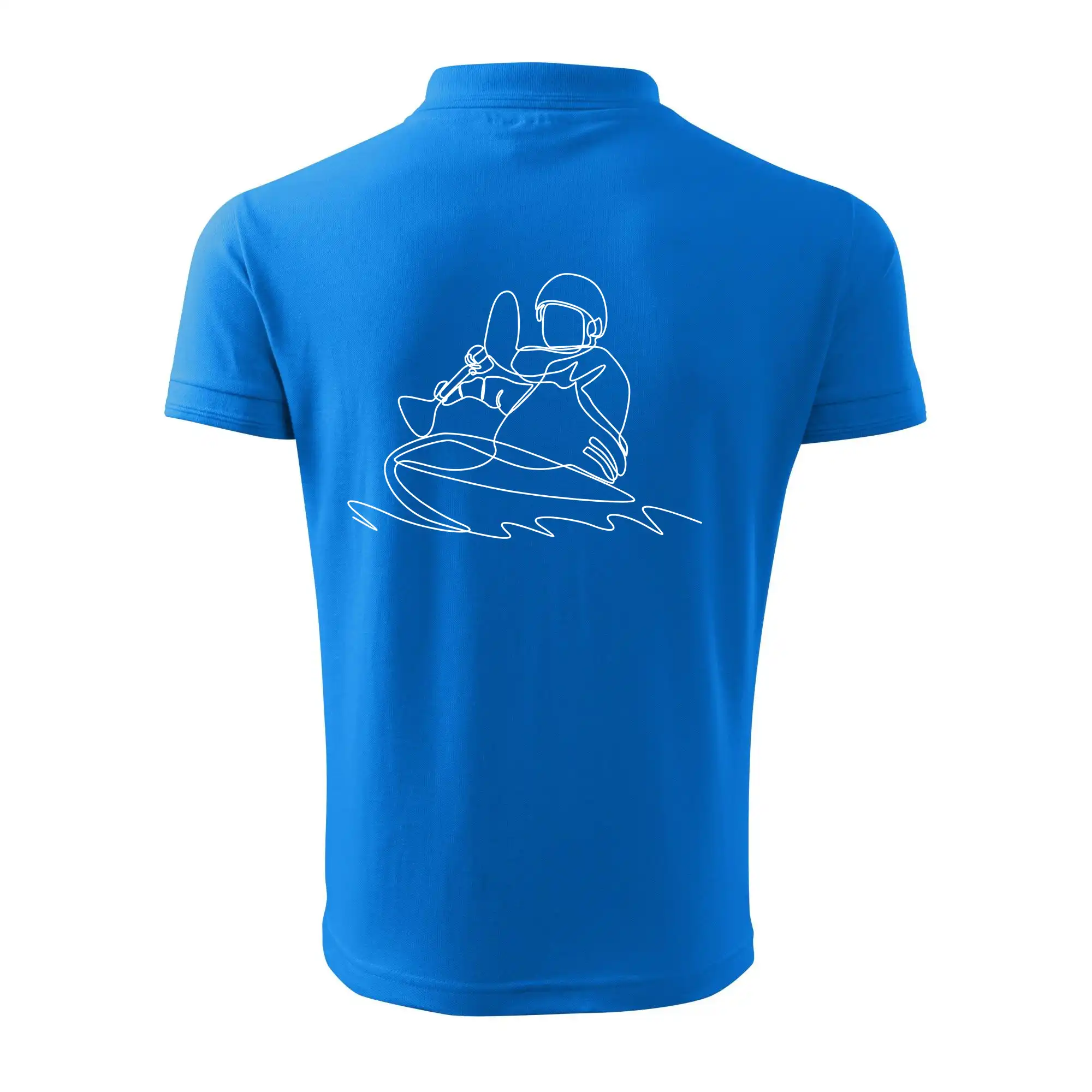 Kajak na vode jedným ťahom