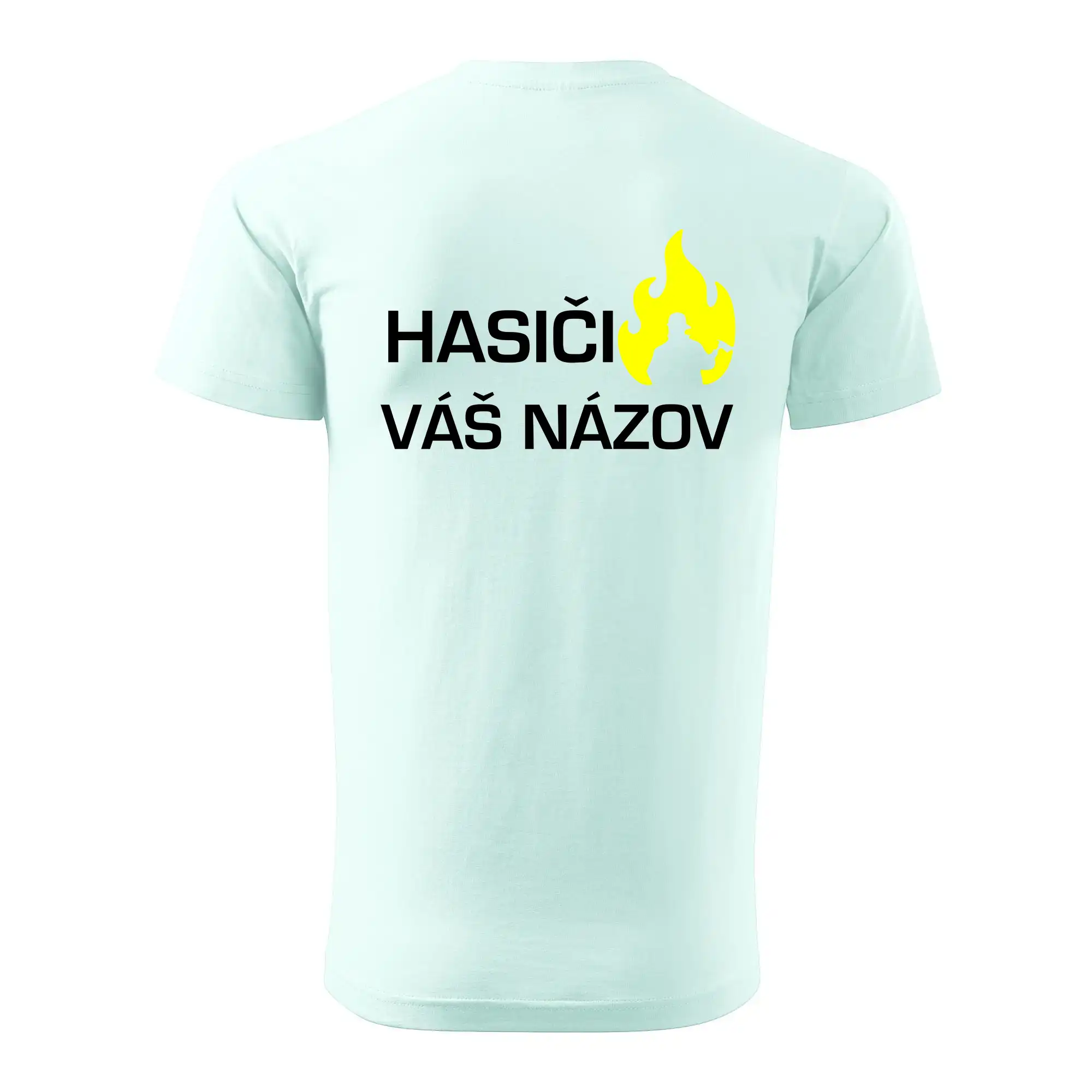 Hasiči - Váš názov - FLUO + Reflexná potlač