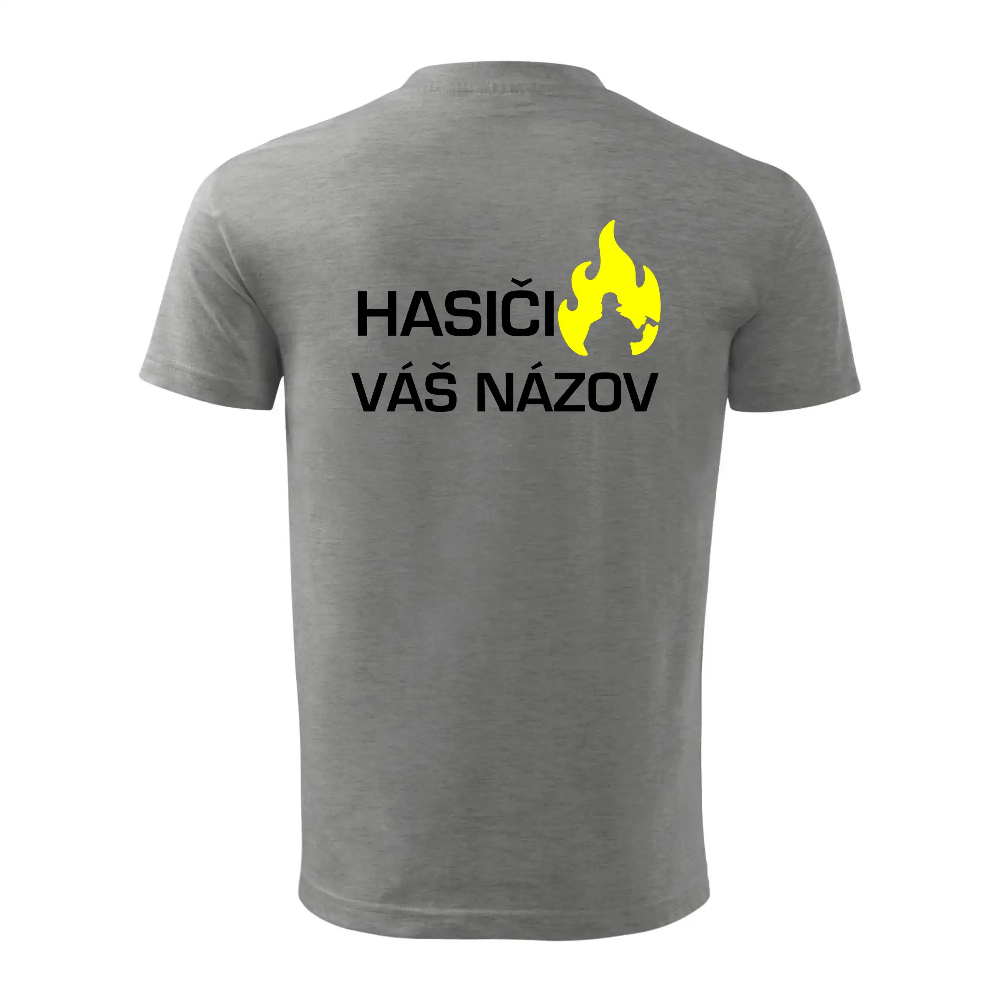 Hasiči - Váš názov - FLUO + Reflexná potlač