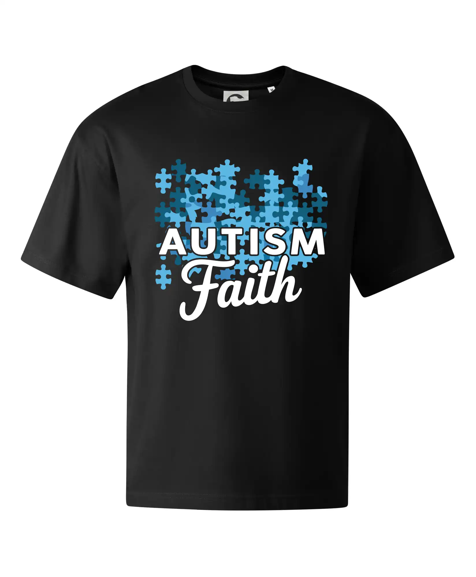 Tričká a mikiny pre autistov - Autism faith - Stage unisex - OVERSIZE