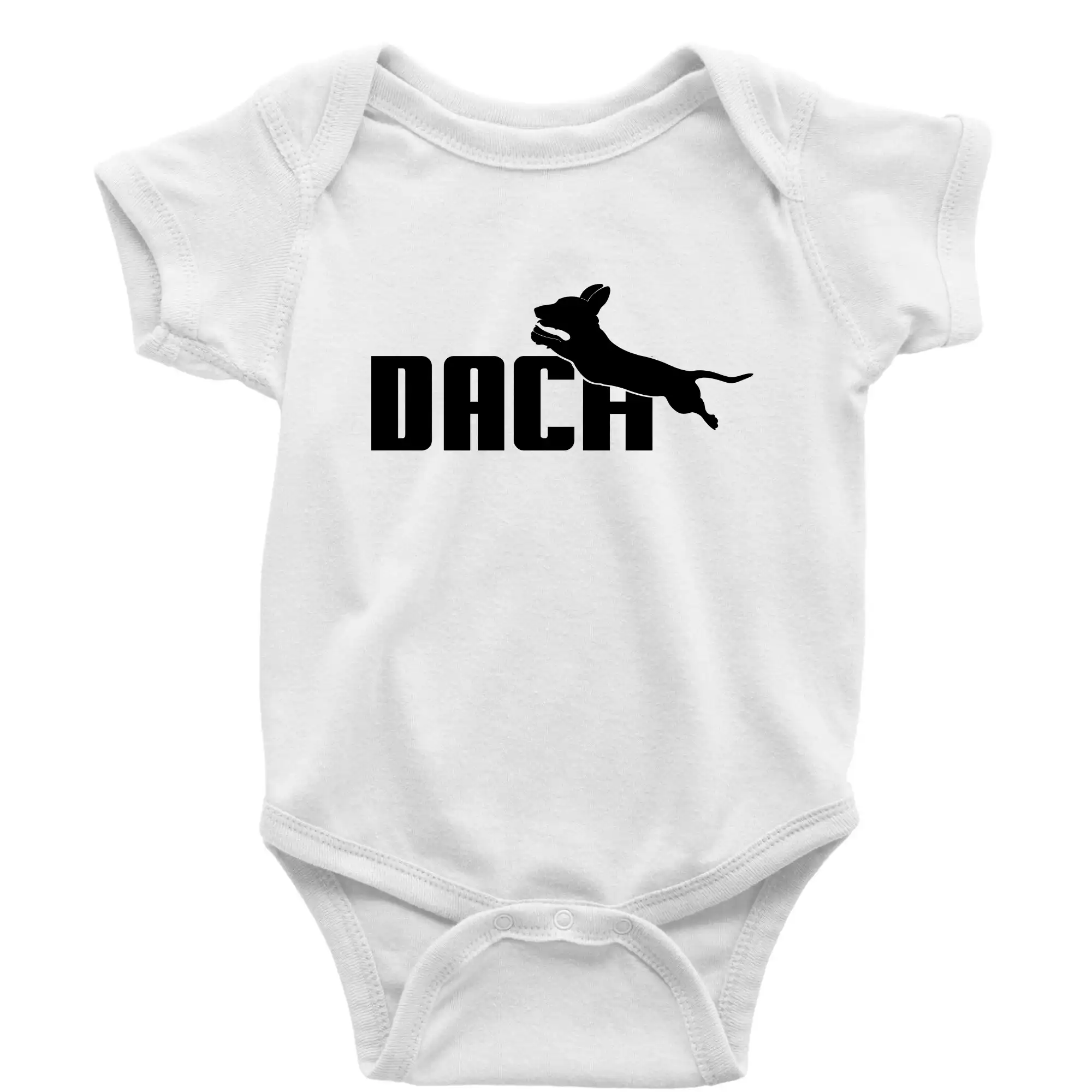 Jazvečík Dach - Body dojčenské s krátkym rukávom