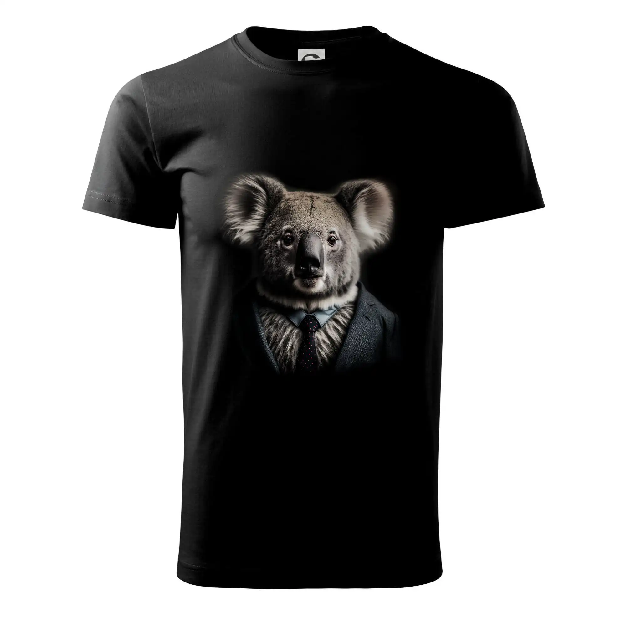 Tričká so zvieratami - Koala v obleku - Pánske tričko nižšej gramáže