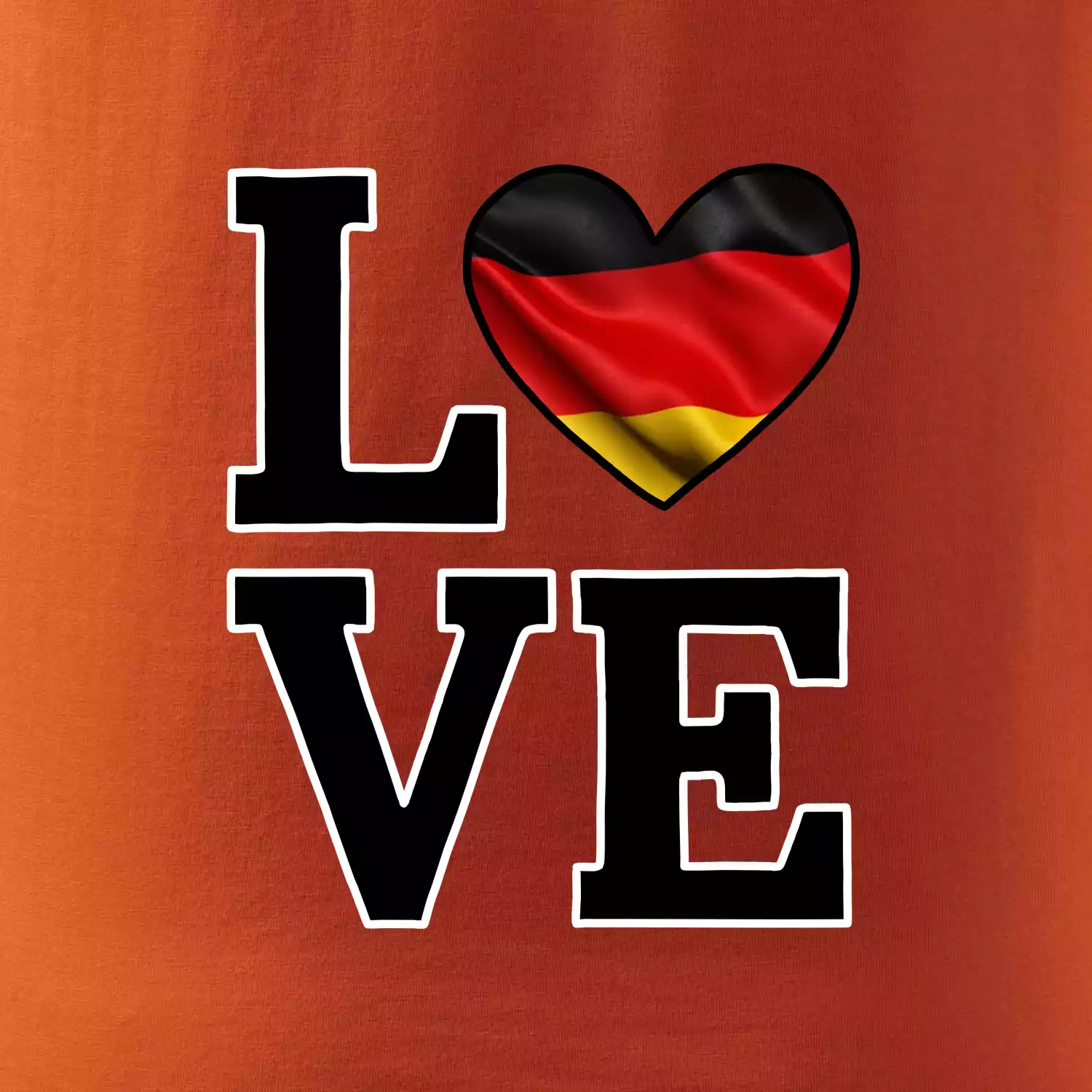 Love Německá vlajka
