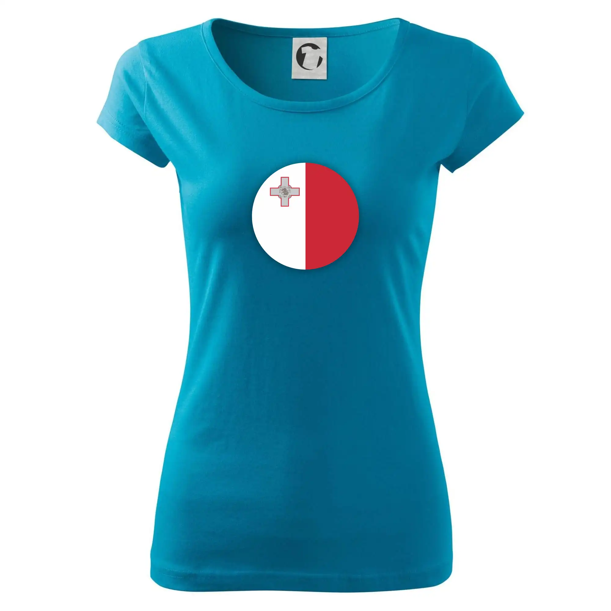 Vlajka Malta kulatá velká