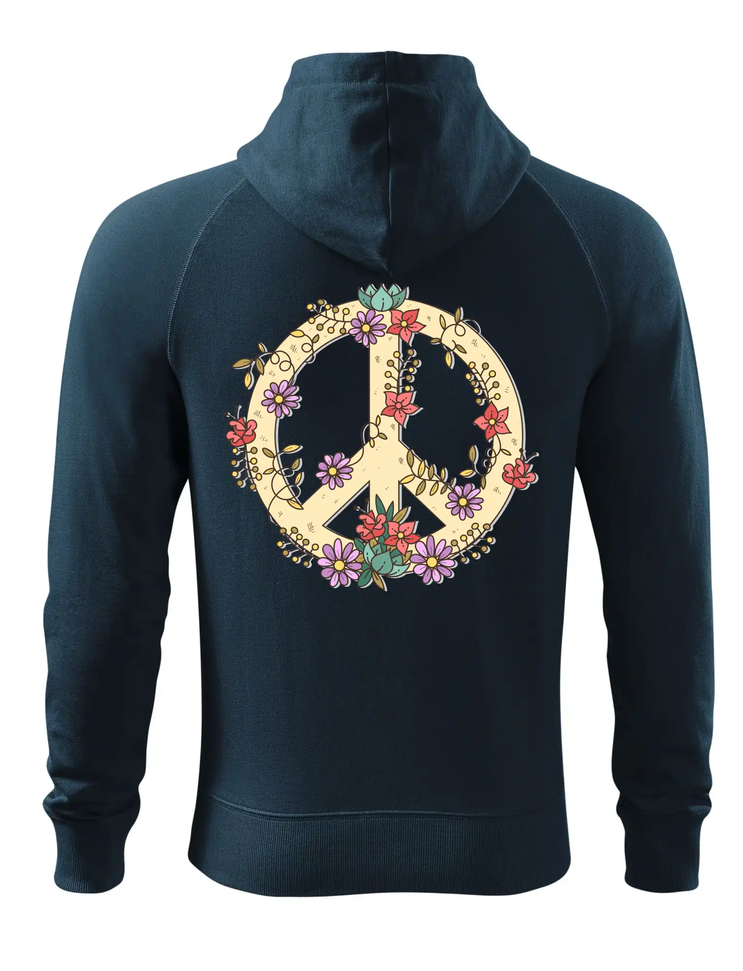 Peace symbol pískový