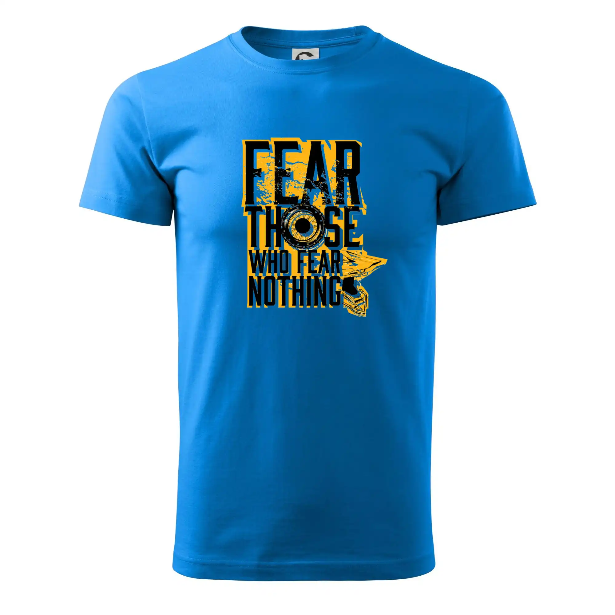 Motocross tričká - Motocross fear those who fear nothing - Pánske tričko nižšej gramáže