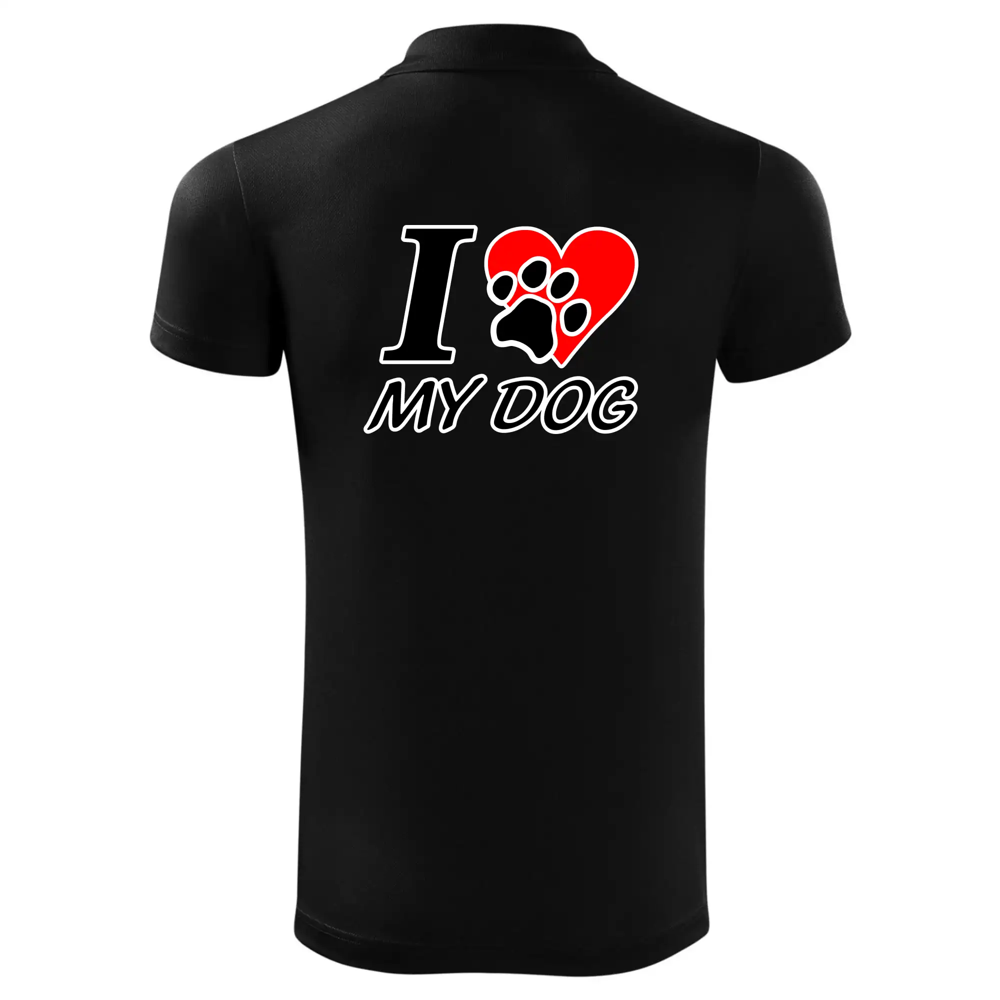 I love my dog - nápis