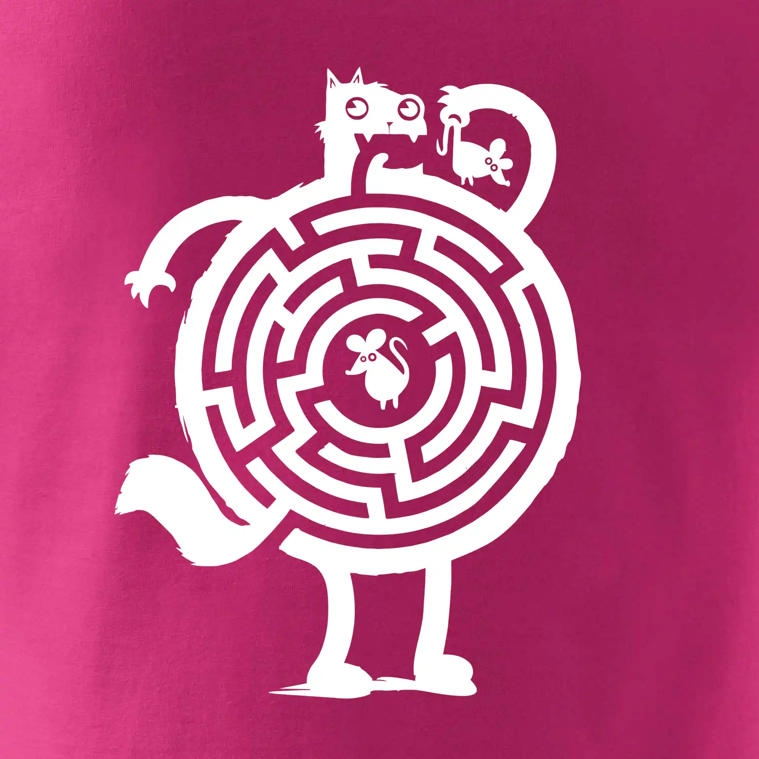 Kočka a myš bludiště