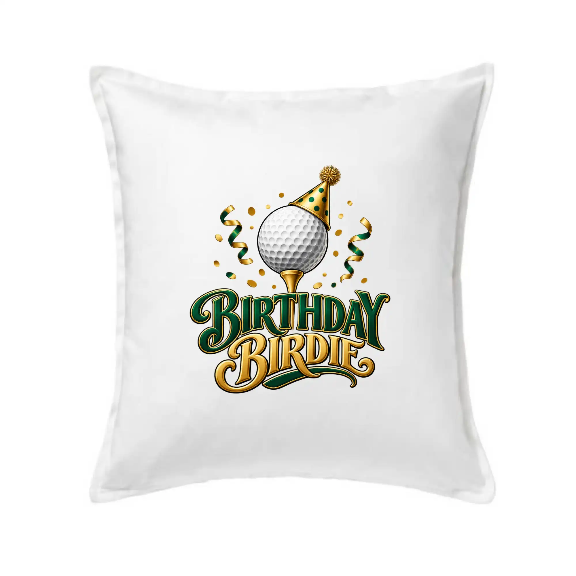 Narozeninové birdie s golfovým míčkem