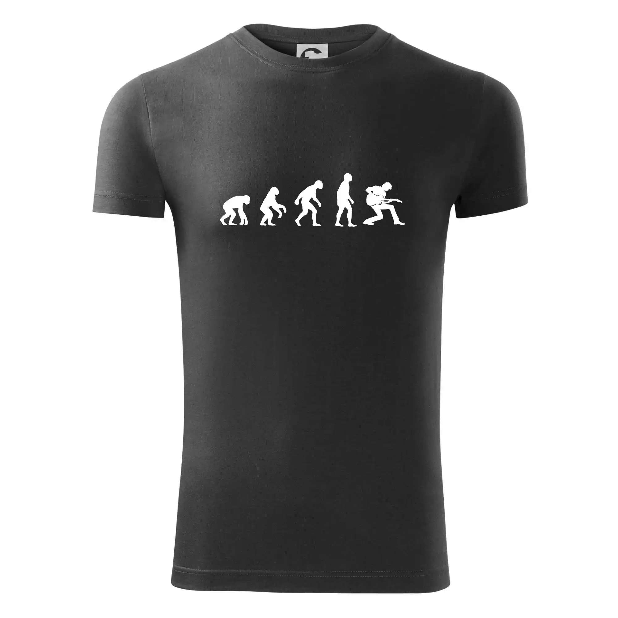 Evoluce kytarista - klečící