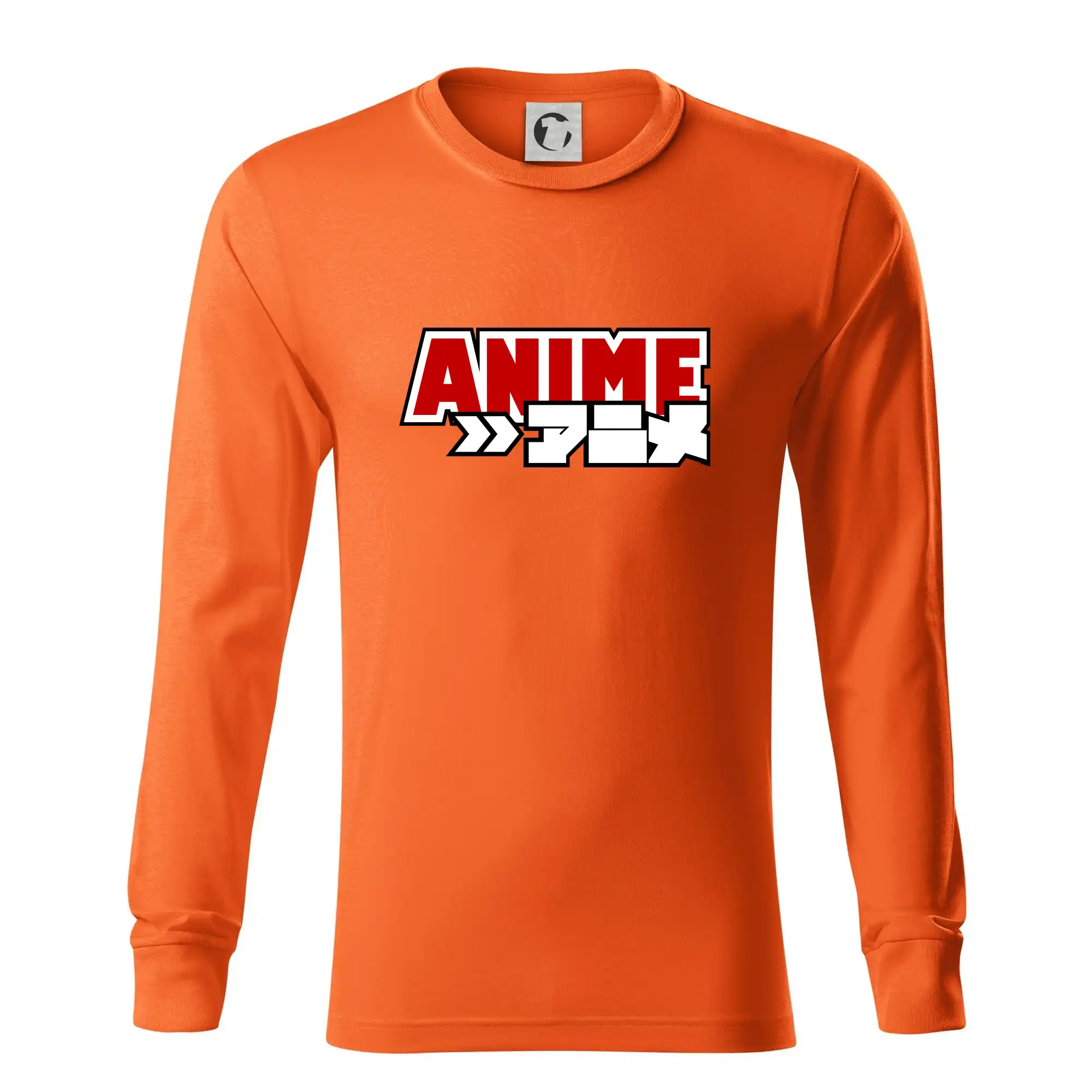 Anime nápis červený