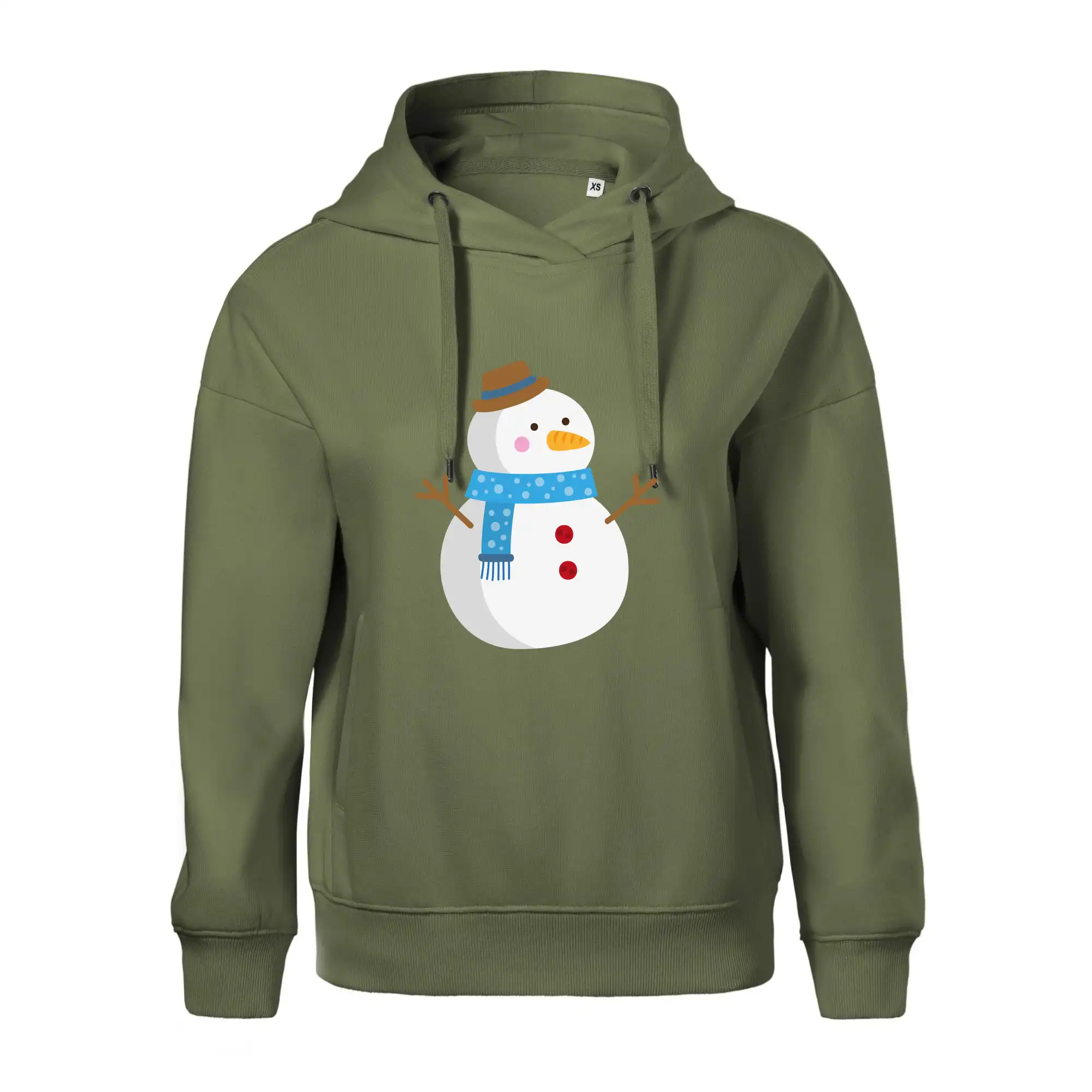 Sněhulák se šálou