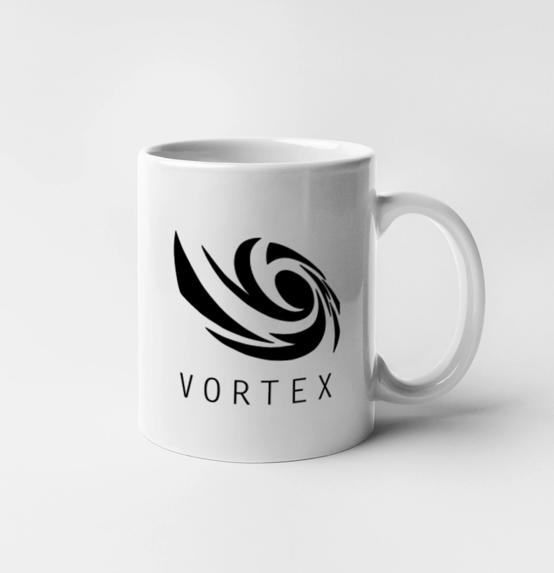 Vortex logo jednobarevné
