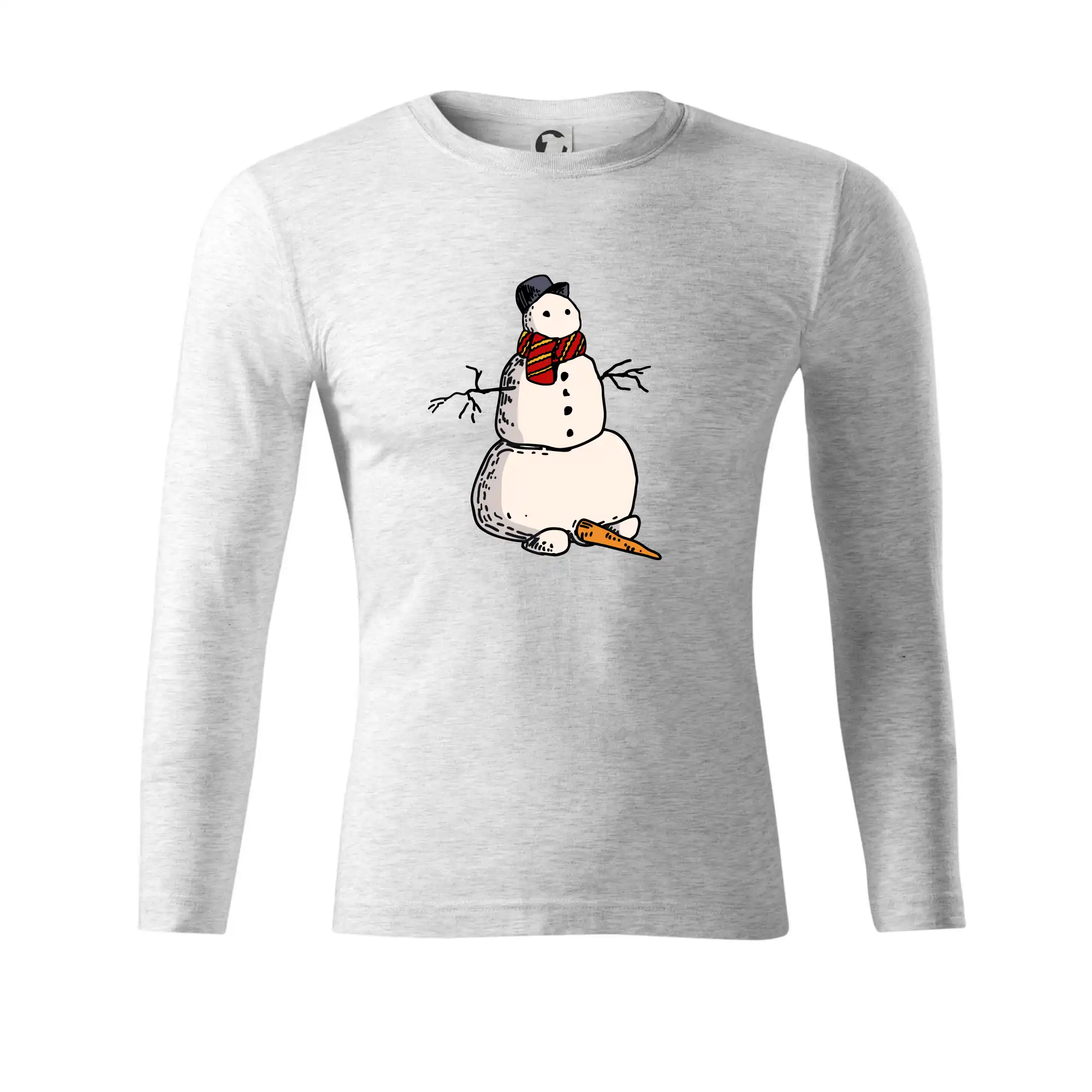 Sněhulák se spadlým nosem