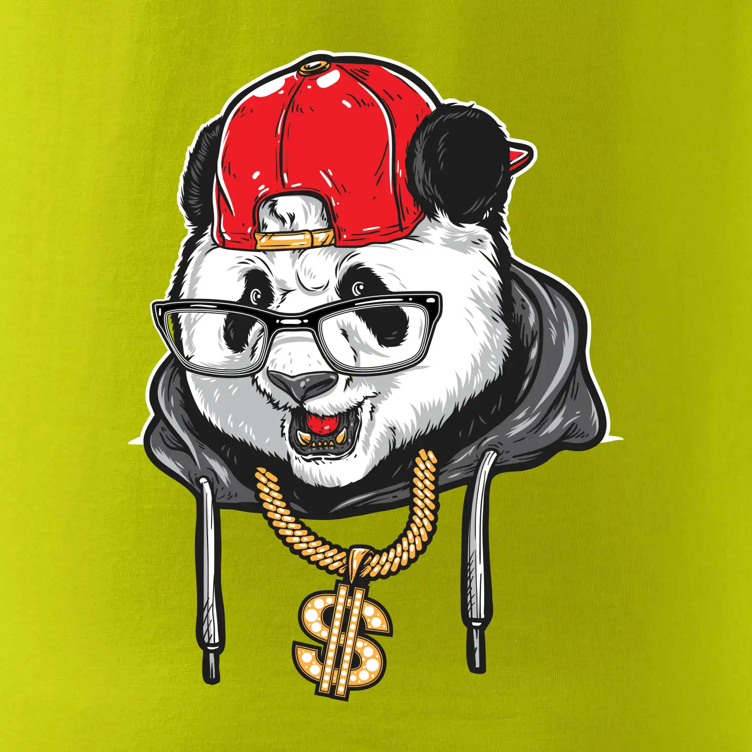 Hip hop panda