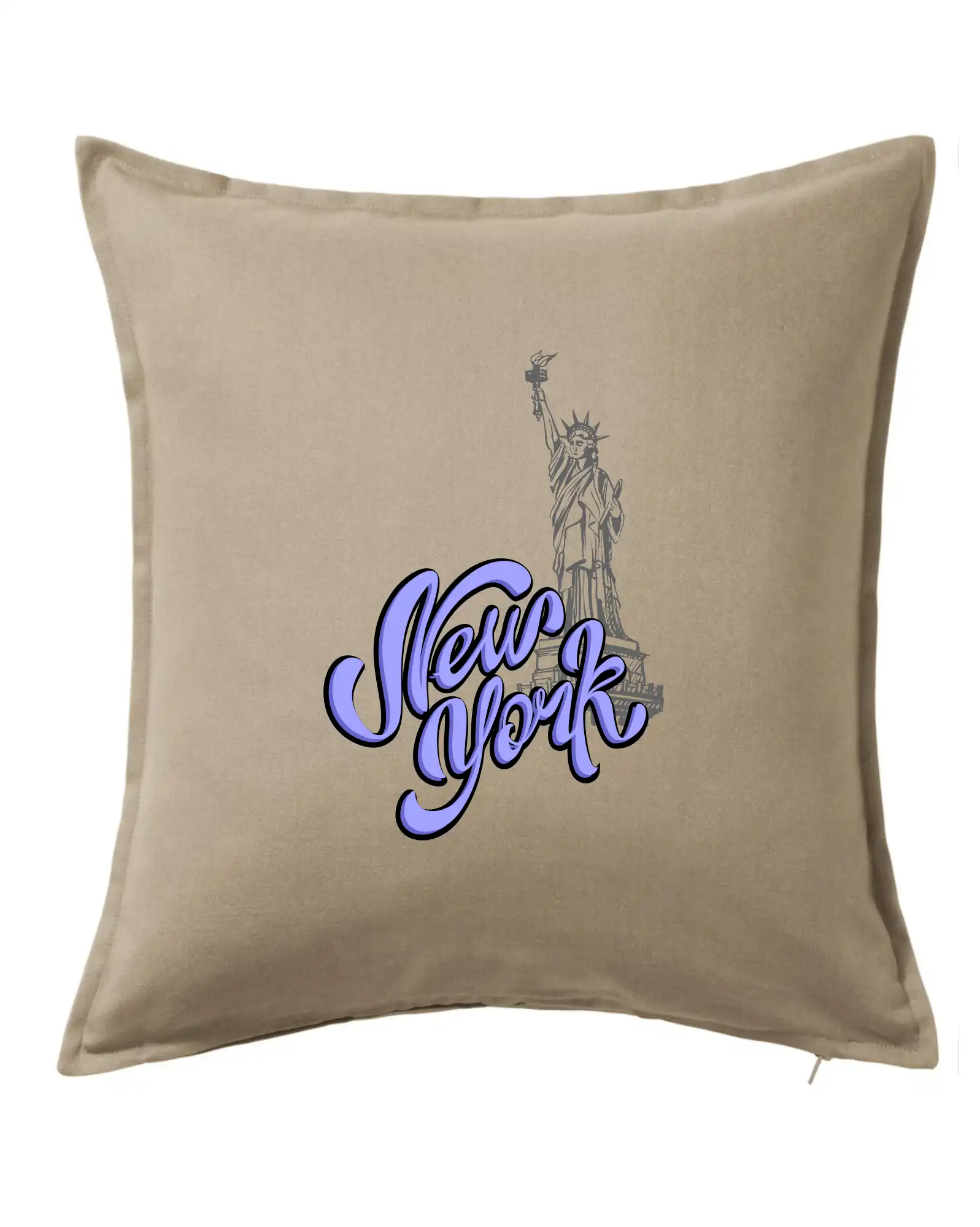Tričká USA - New York Lettering - Vankúš 50x50