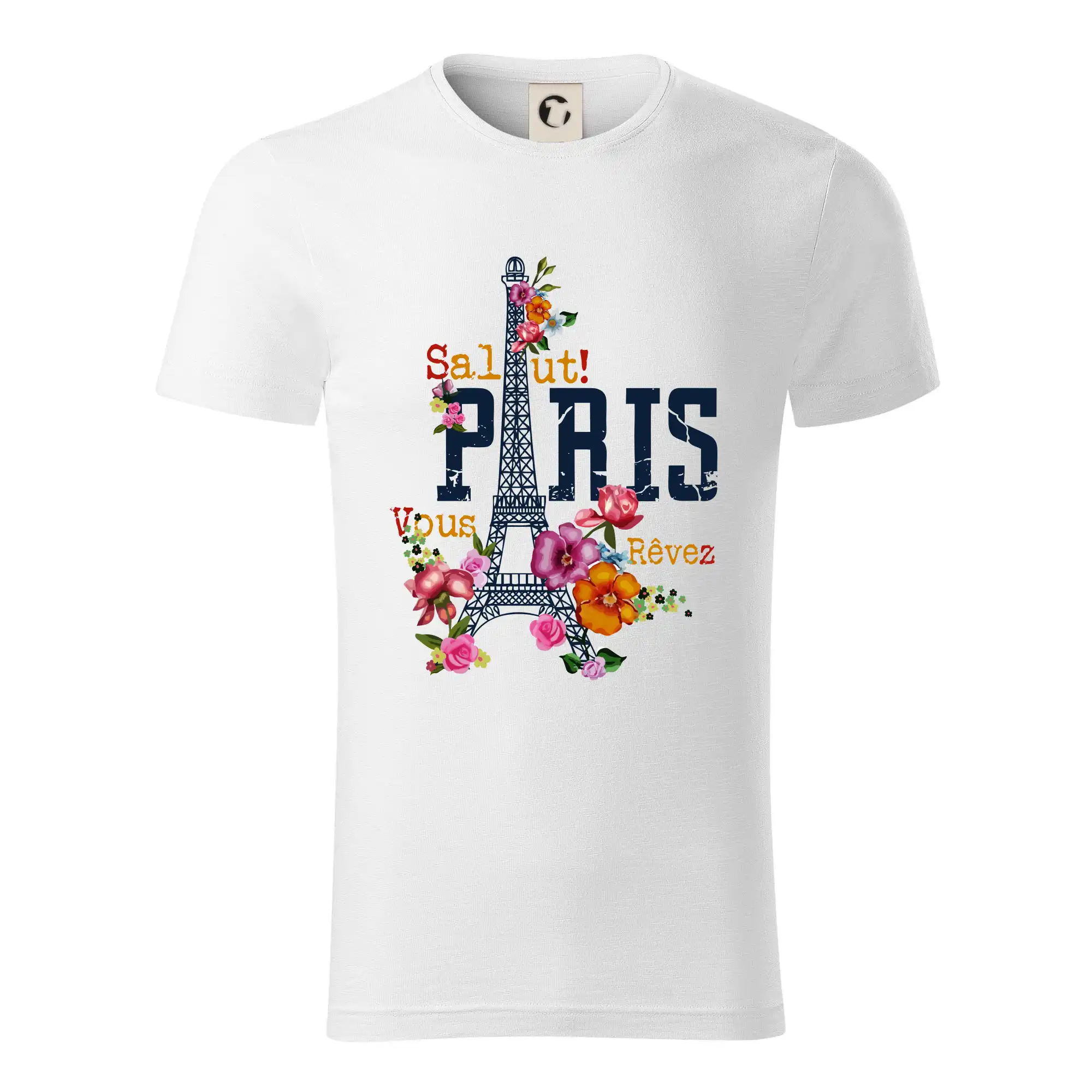 Tričká Francúzsko - Paris salut vous revez - Tričko z organickej bavlny