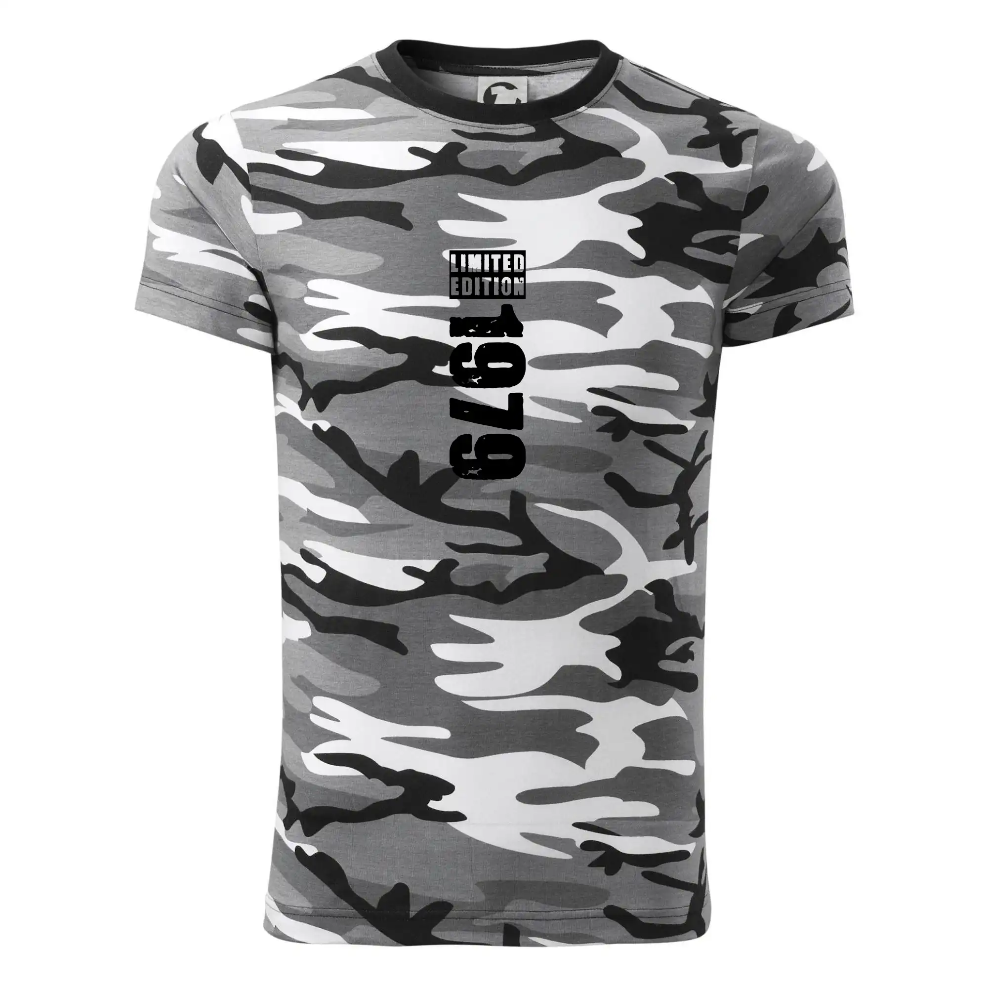 Trička s ročníkom 1979 - Limited edition 1979 pruh - Army CAMOUFLAGE