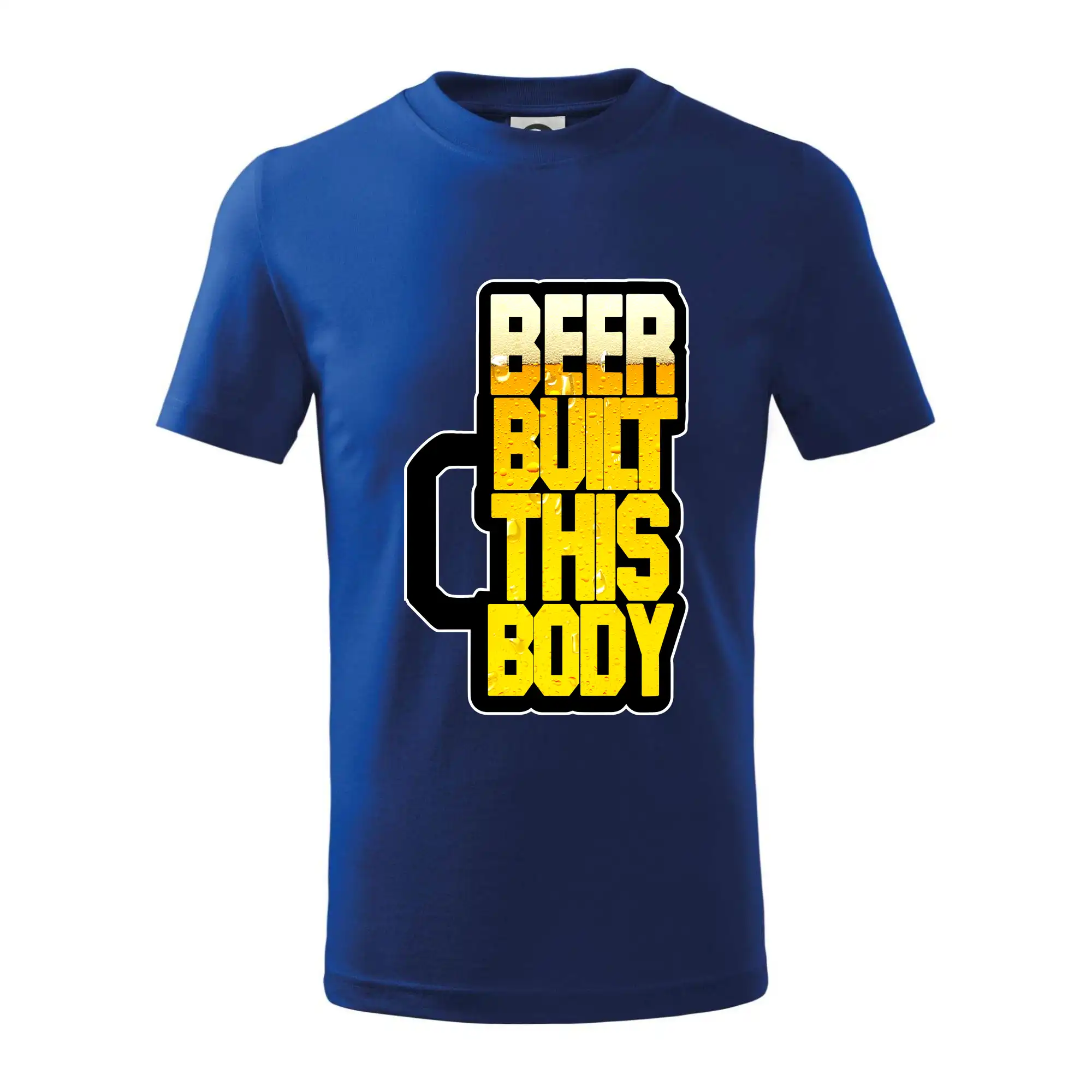 Vtipná tričká pre pivárov - Beer built this body - Tričko detské bavlnené
