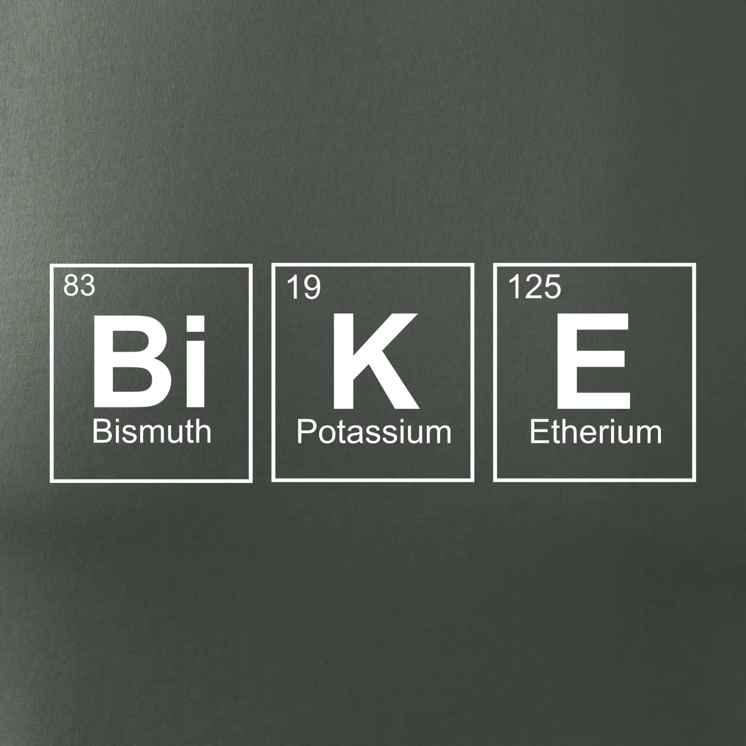 BiKE - periodická tabulka