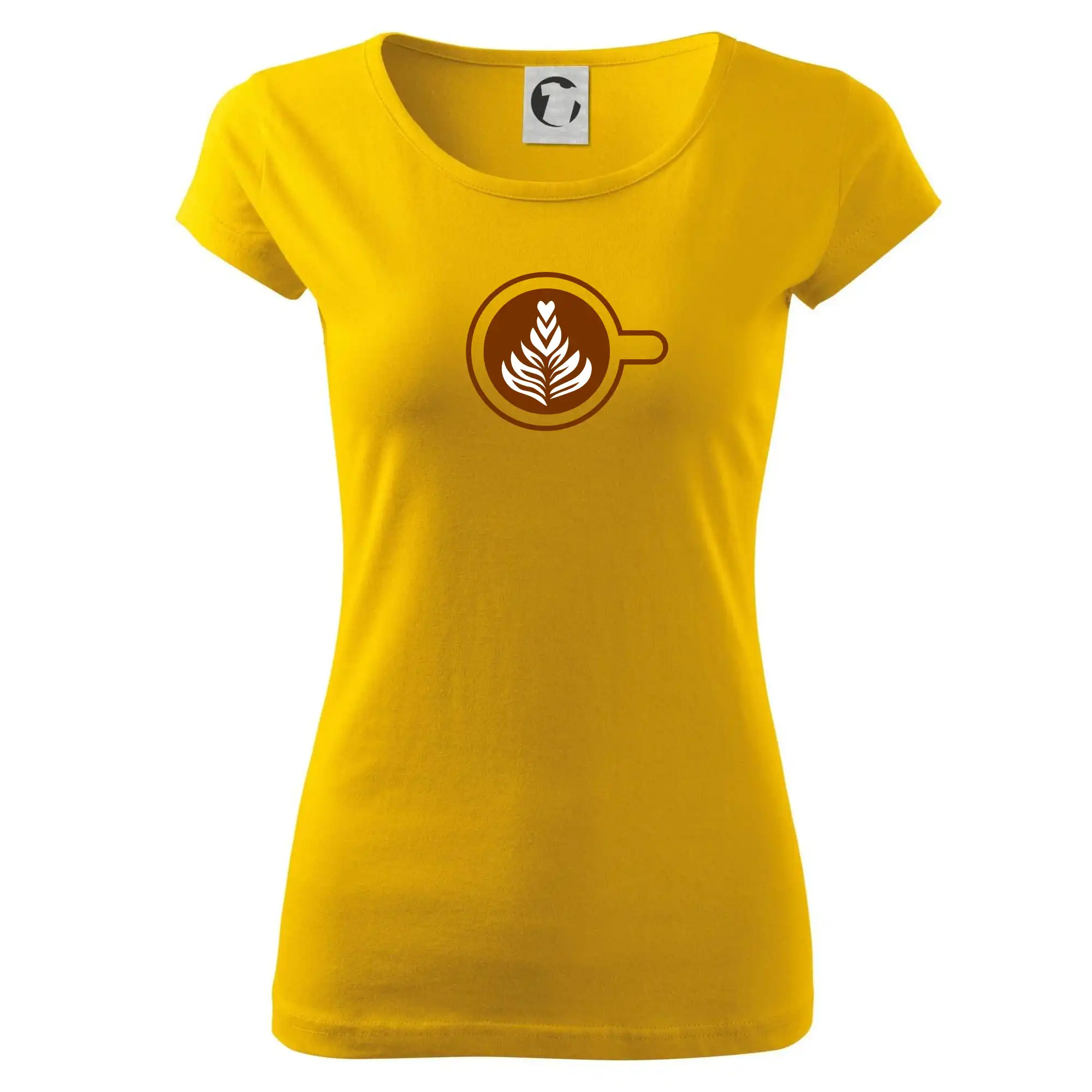 Motívy pre baristu a milovníkov kávy - Coffee art - Dámske tričko Pure