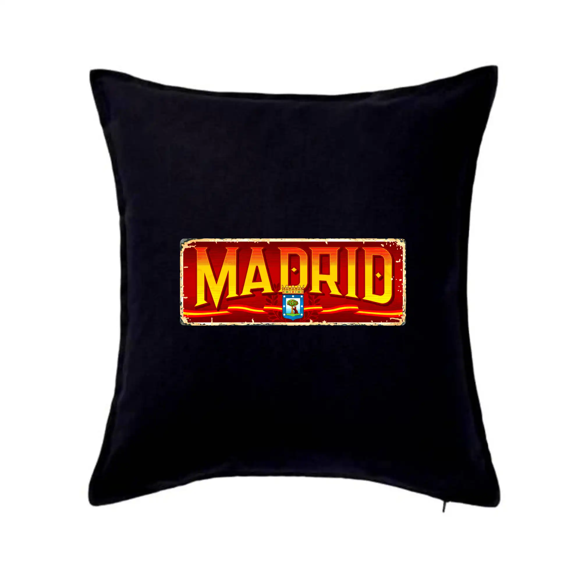 Ostatné mestá / miesta - Cedula stará Madrid - Vankúš 50x50