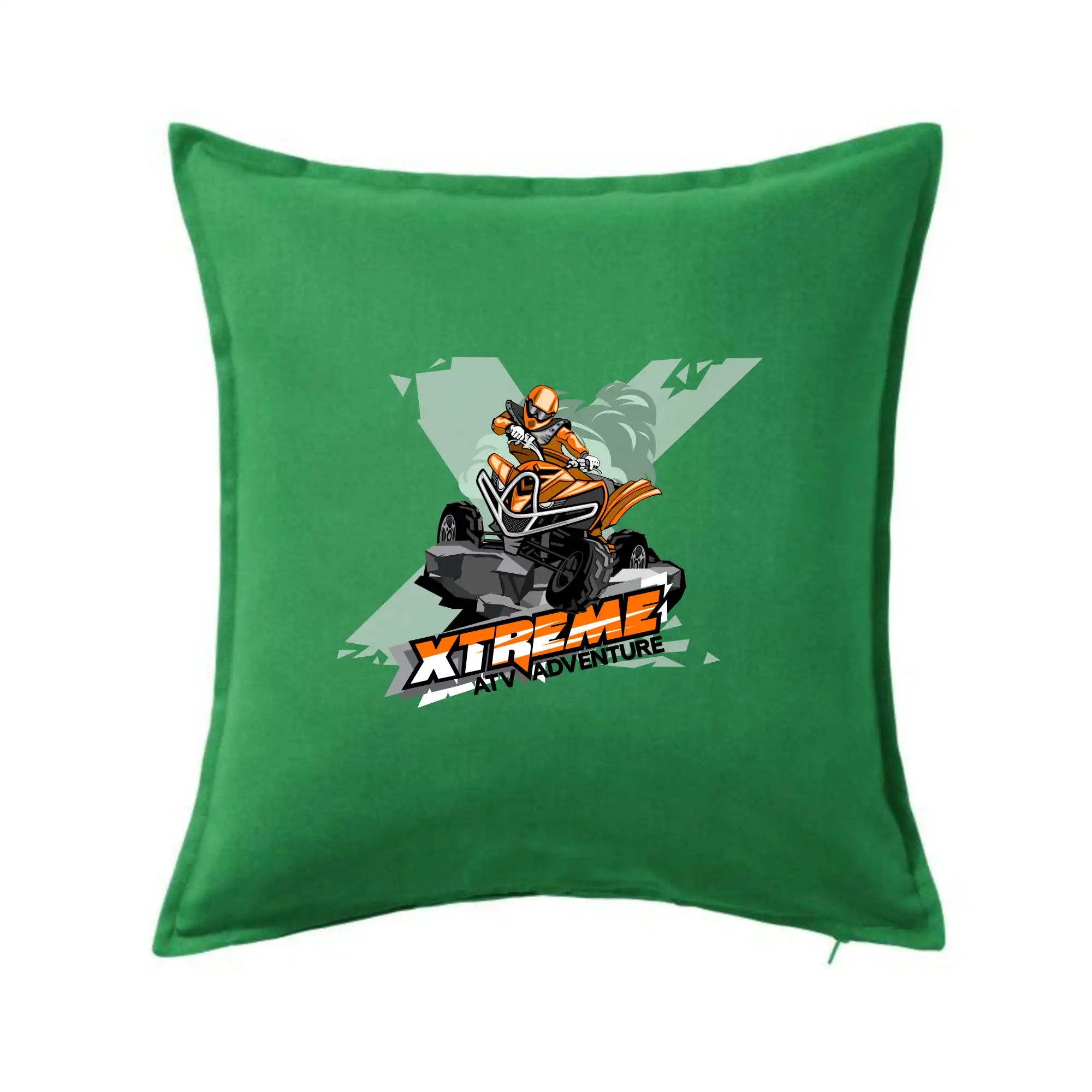 Tričko s štvorkolkou - ATV štvorkolka Xtreme oranžová - Vankúš 50x50