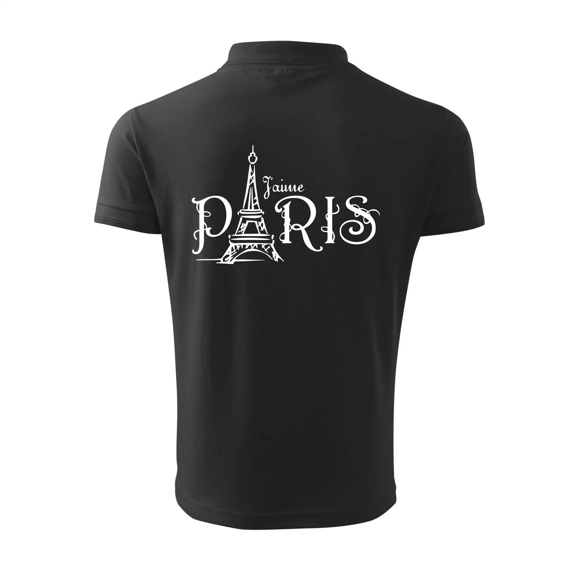 Paris nápis Eiffelovka rovný