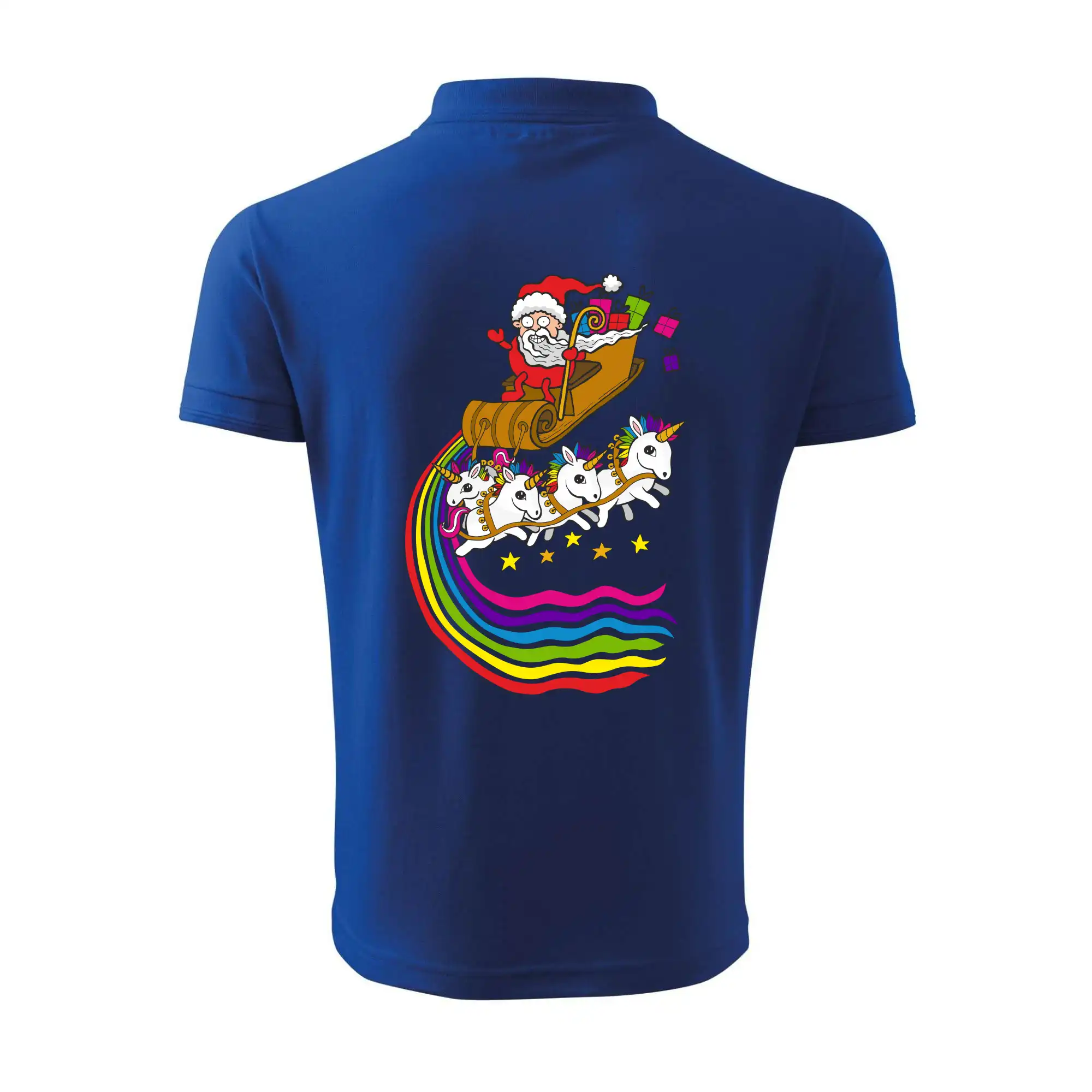 Santa a jednorožci (Pecka design)