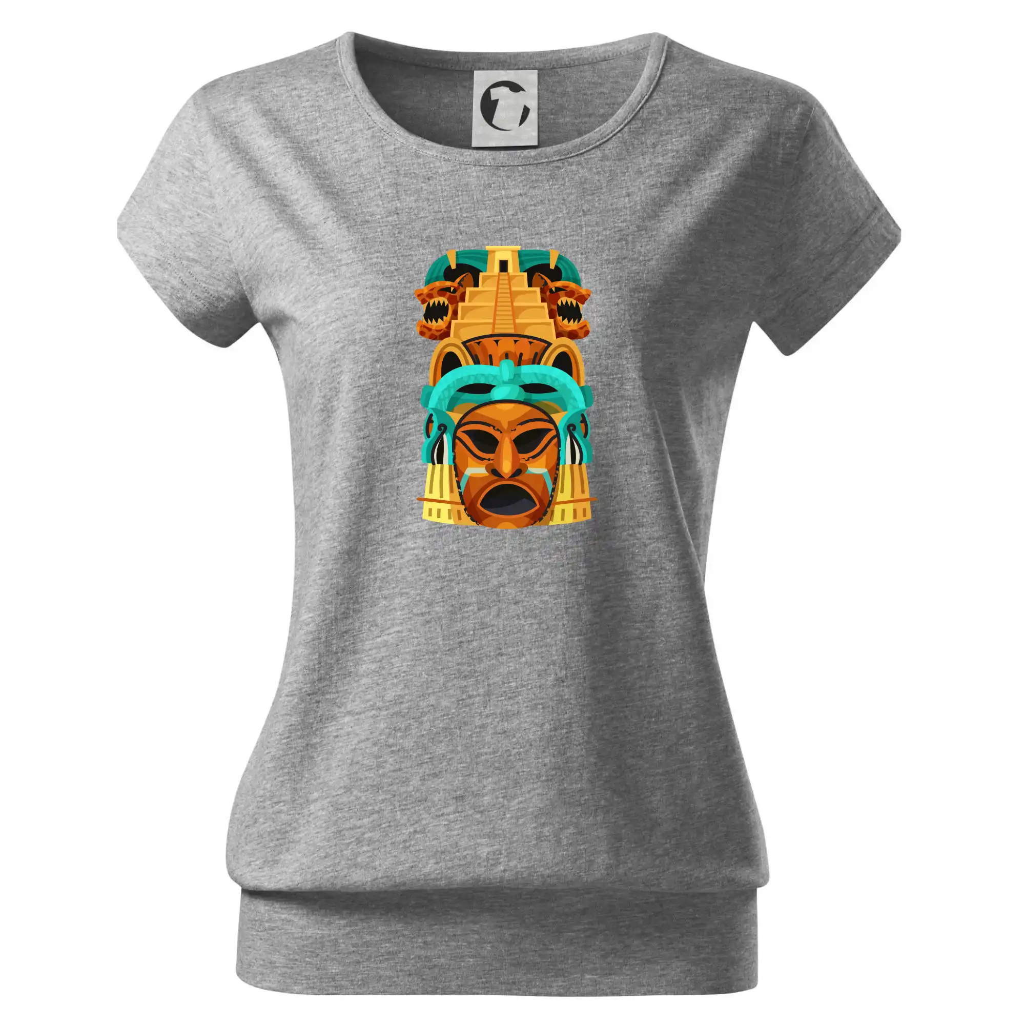 Mayové maska s pyramidou