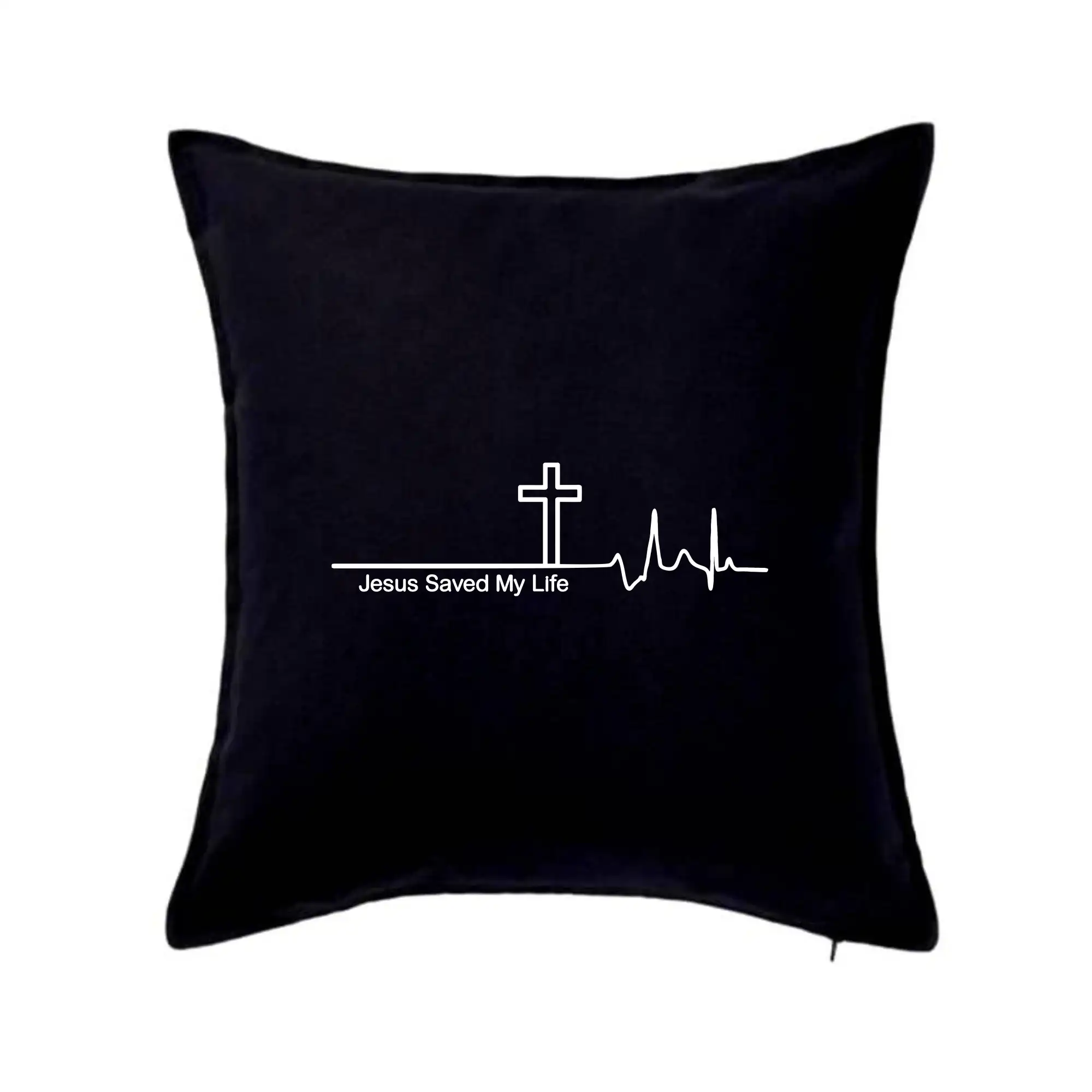 Jesus Saved My Life kříž ekg