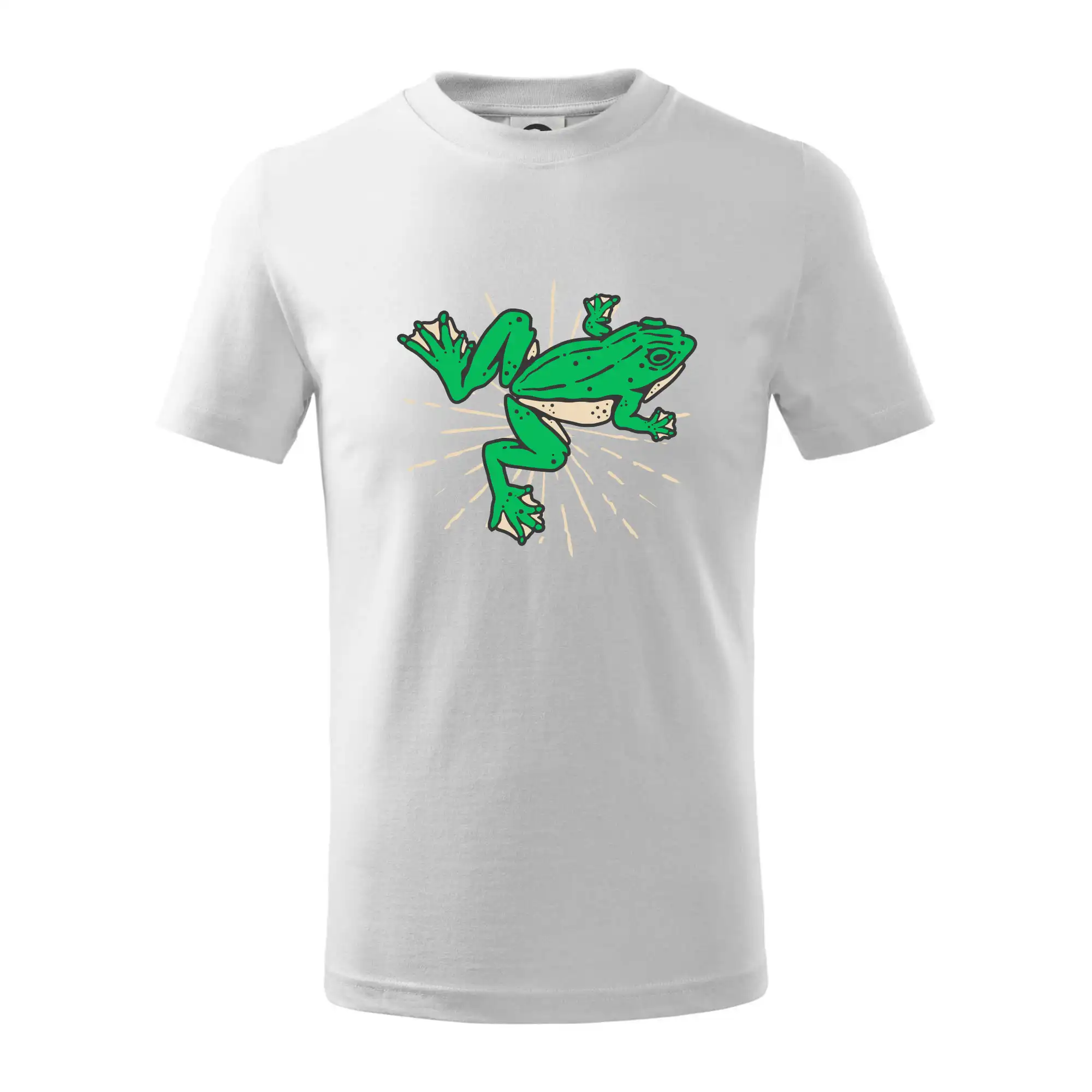 Žába zelená kreslená