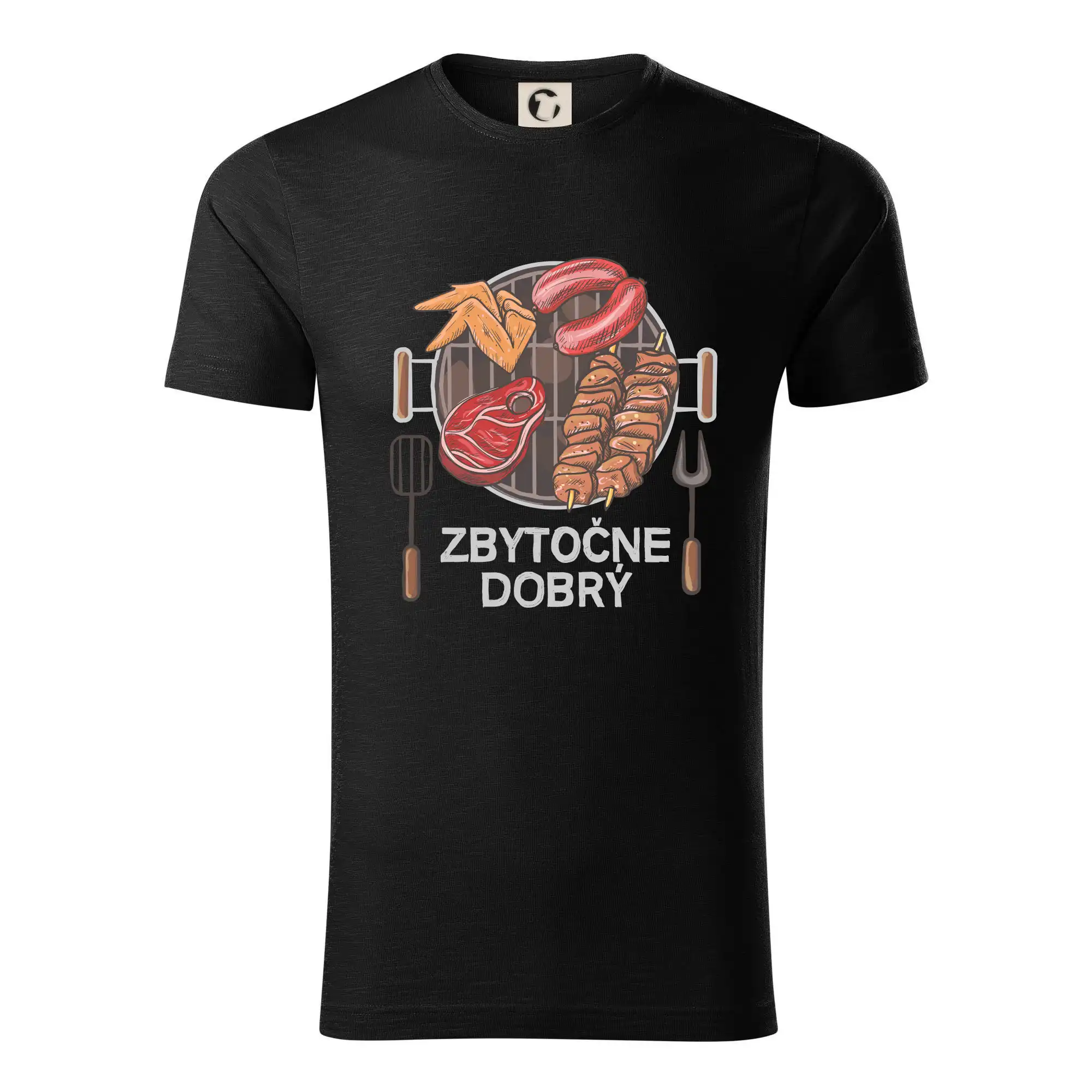 Tričká a zástery na grilovanie - Zbytočne dobrý - Tričko z organickej bavlny