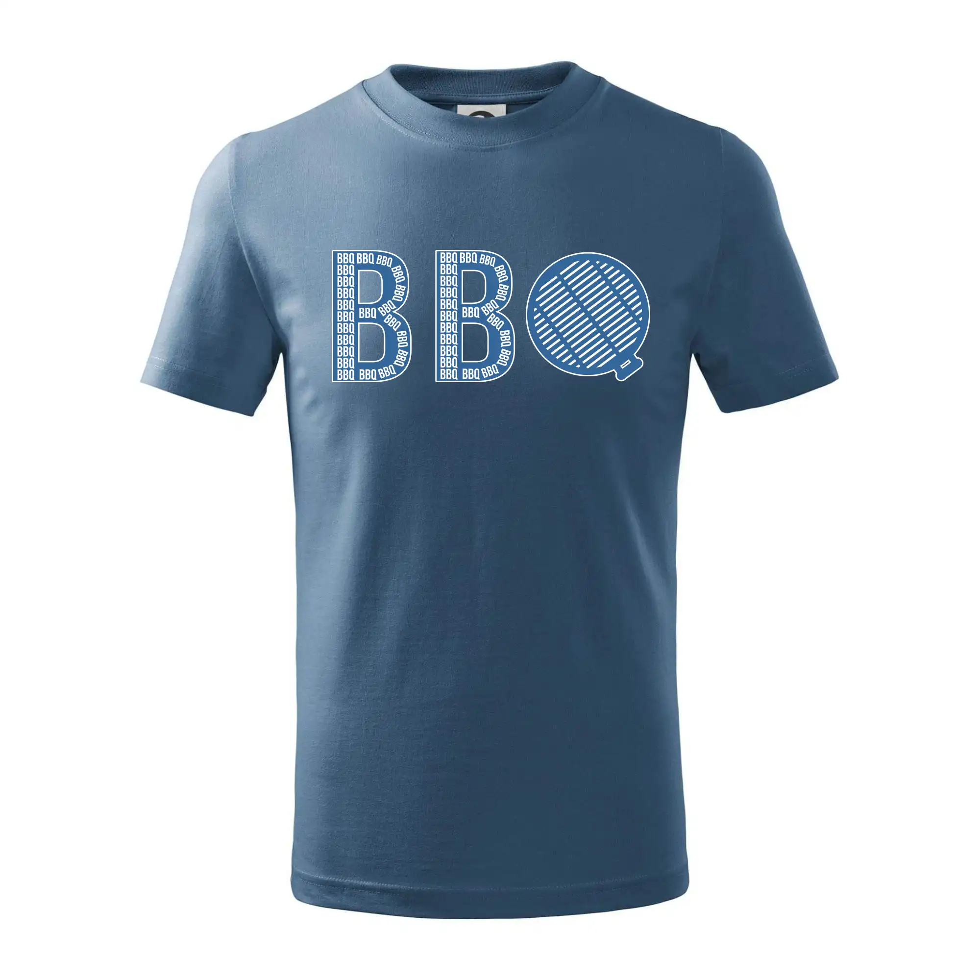 Tričká a zástery na grilovanie - BBQ nápis - Tričko detské bavlnené