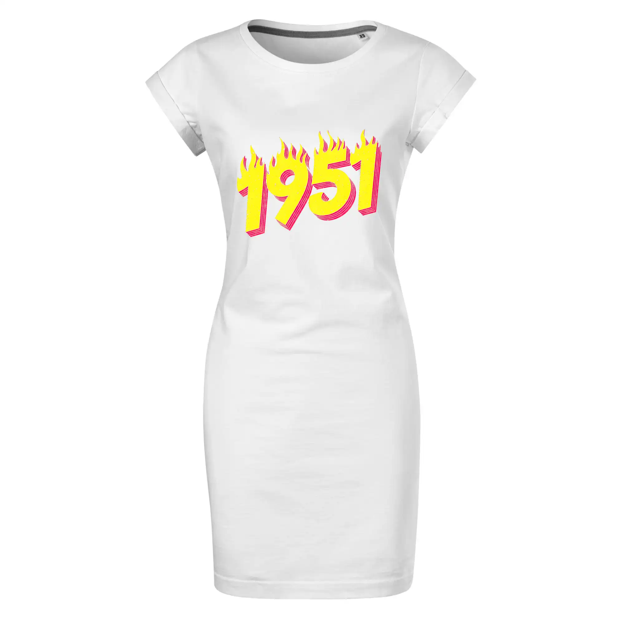 Trička s ročníkom 1951 - Narodeniny v ohni 1951 - Tričko Šaty FREEDOM