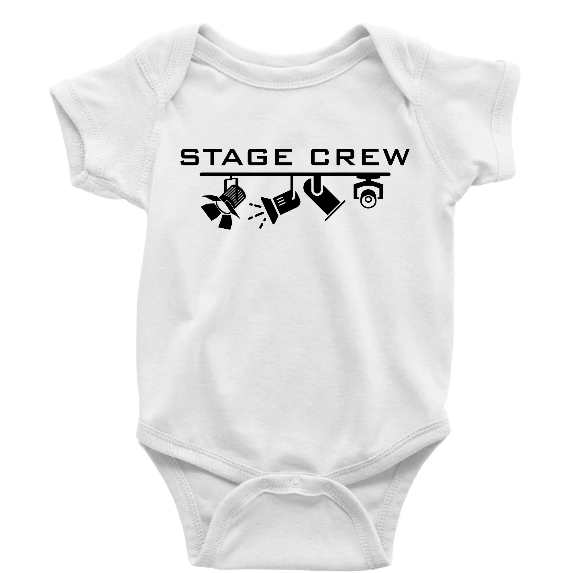 Osvetľovač - stage crew - Body dojčenské s krátkym rukávom