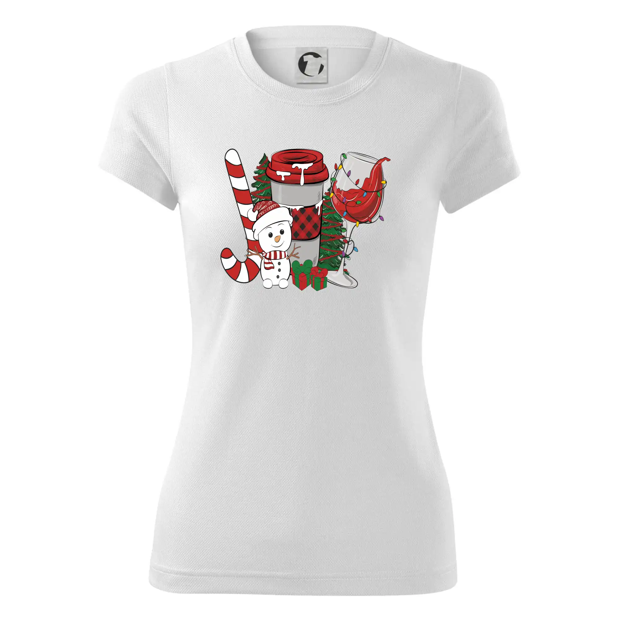 Vánoce, víno a sněhulák